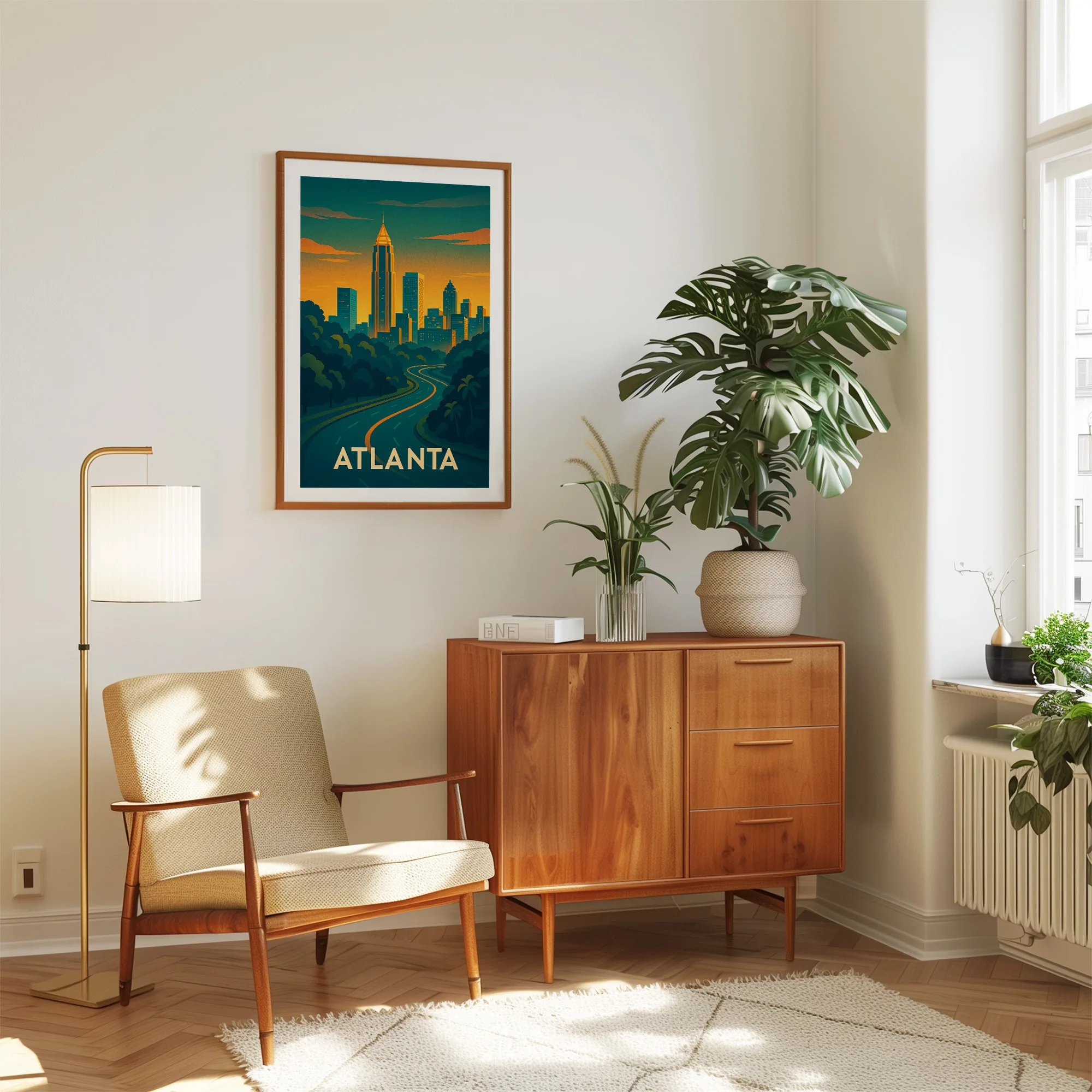 Atlanta graphic print