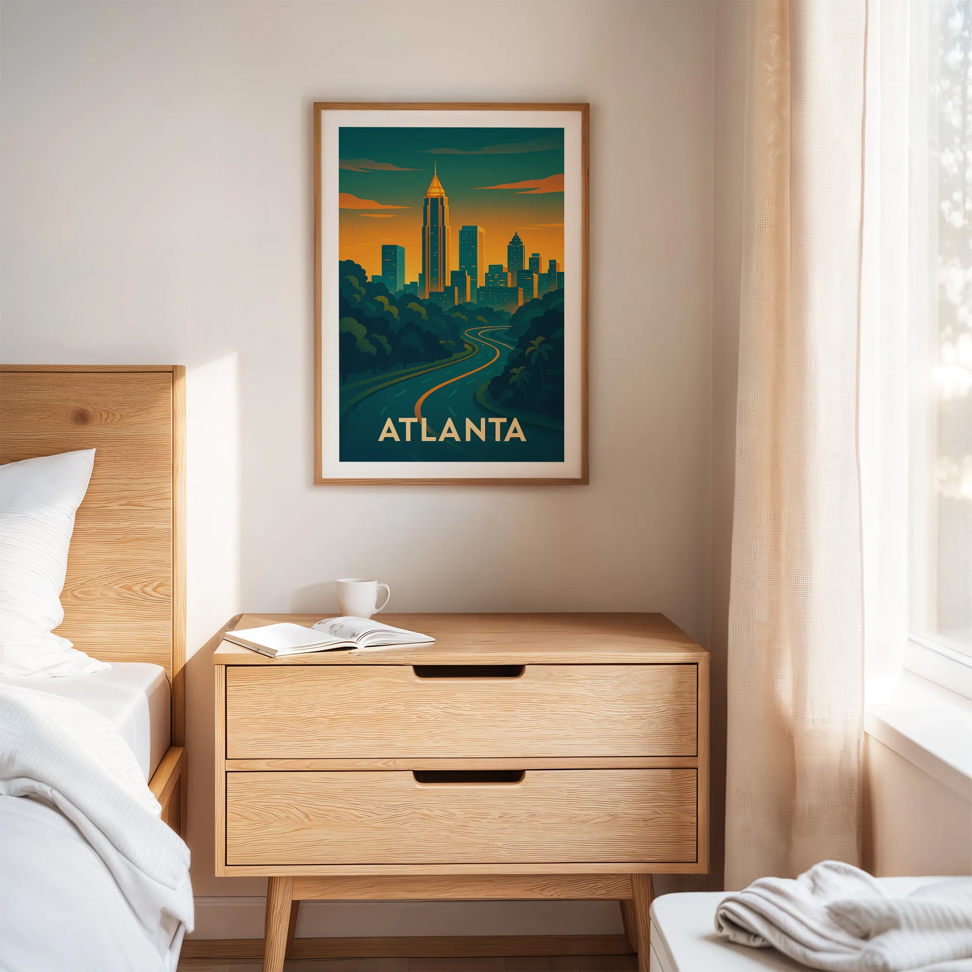 Atlanta graphic print