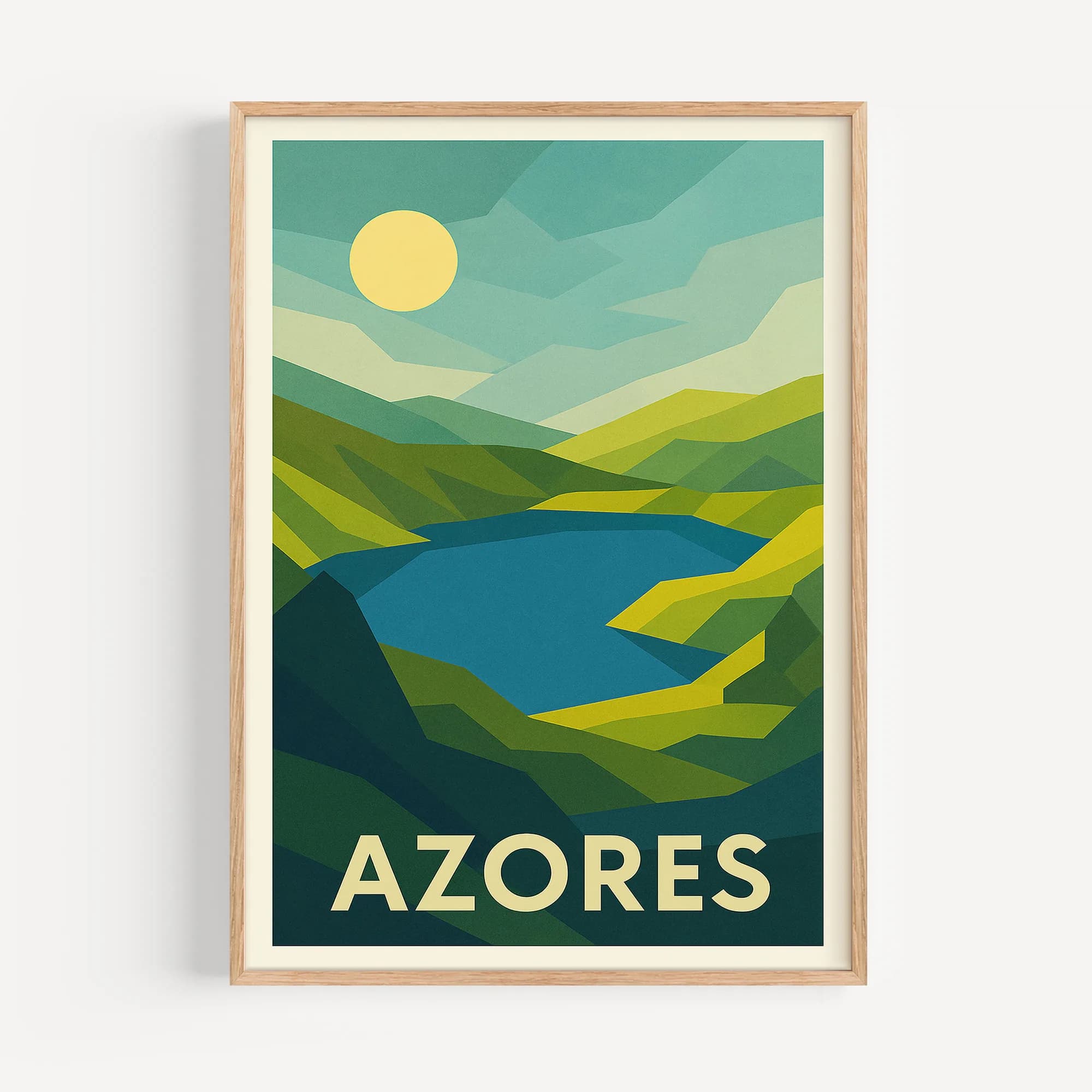 Azores graphic print