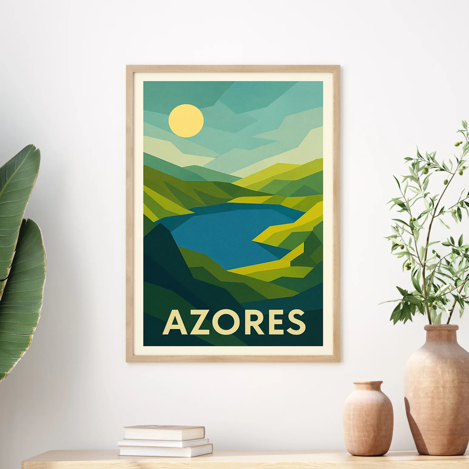 Azores graphic print