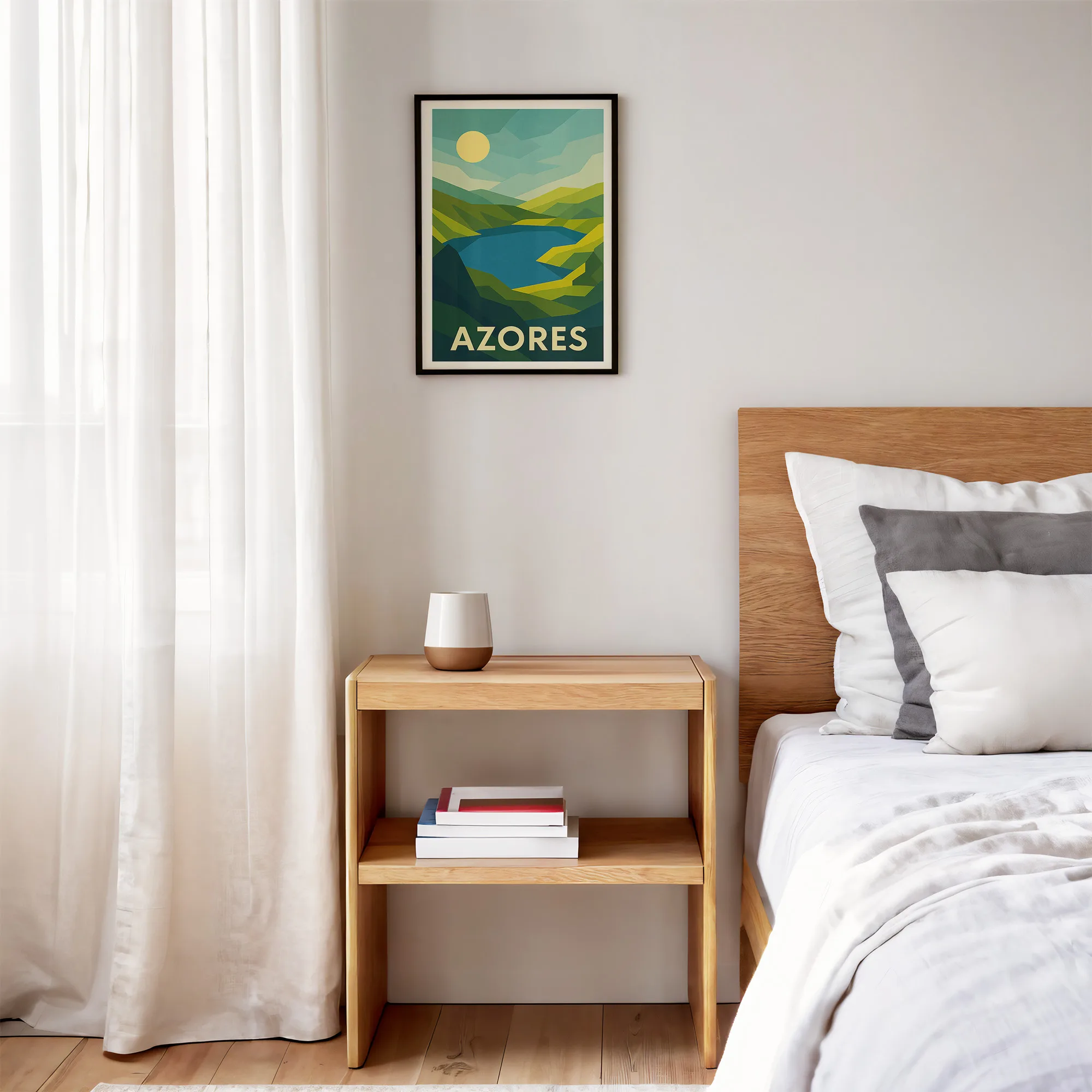Azores graphic print