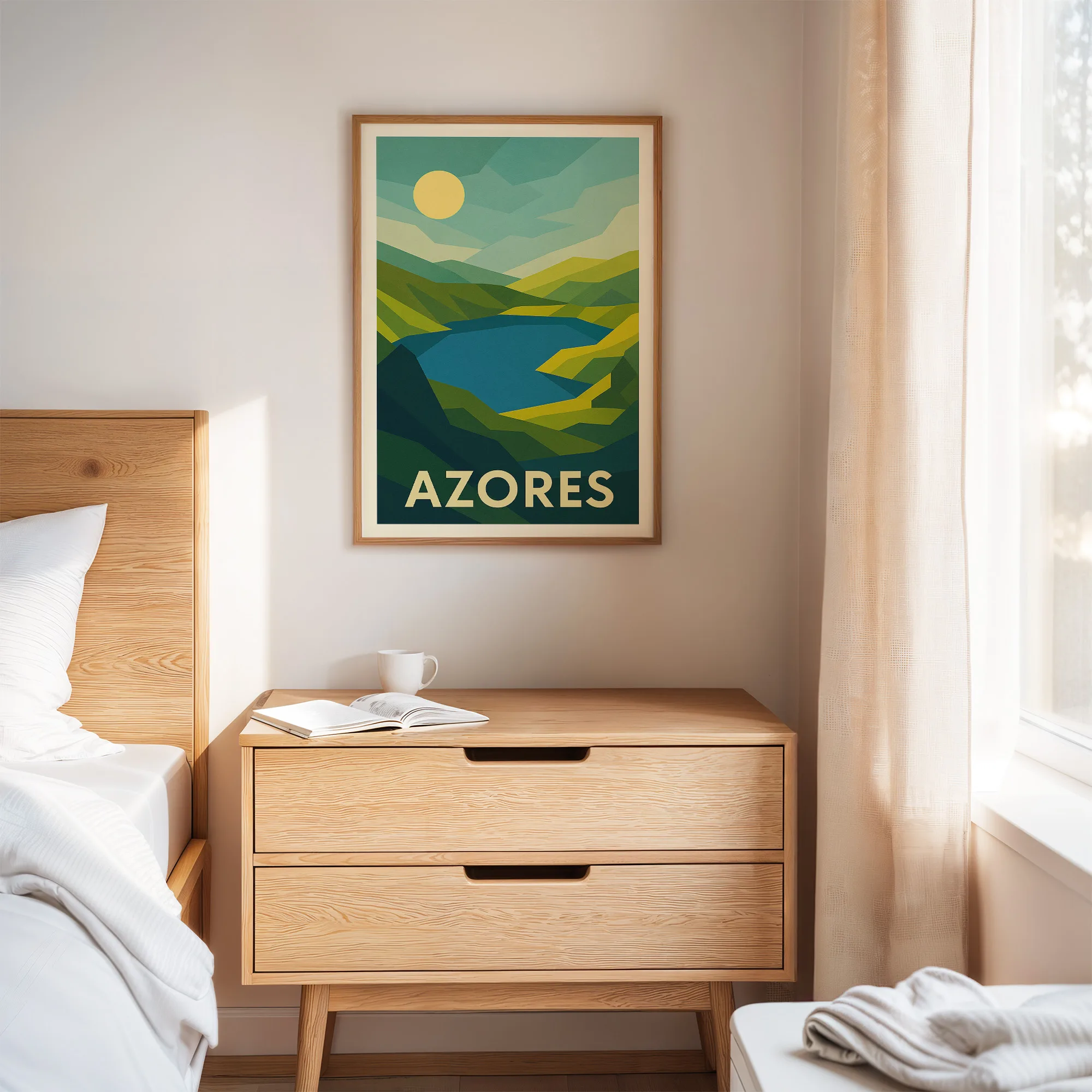 Azores graphic print