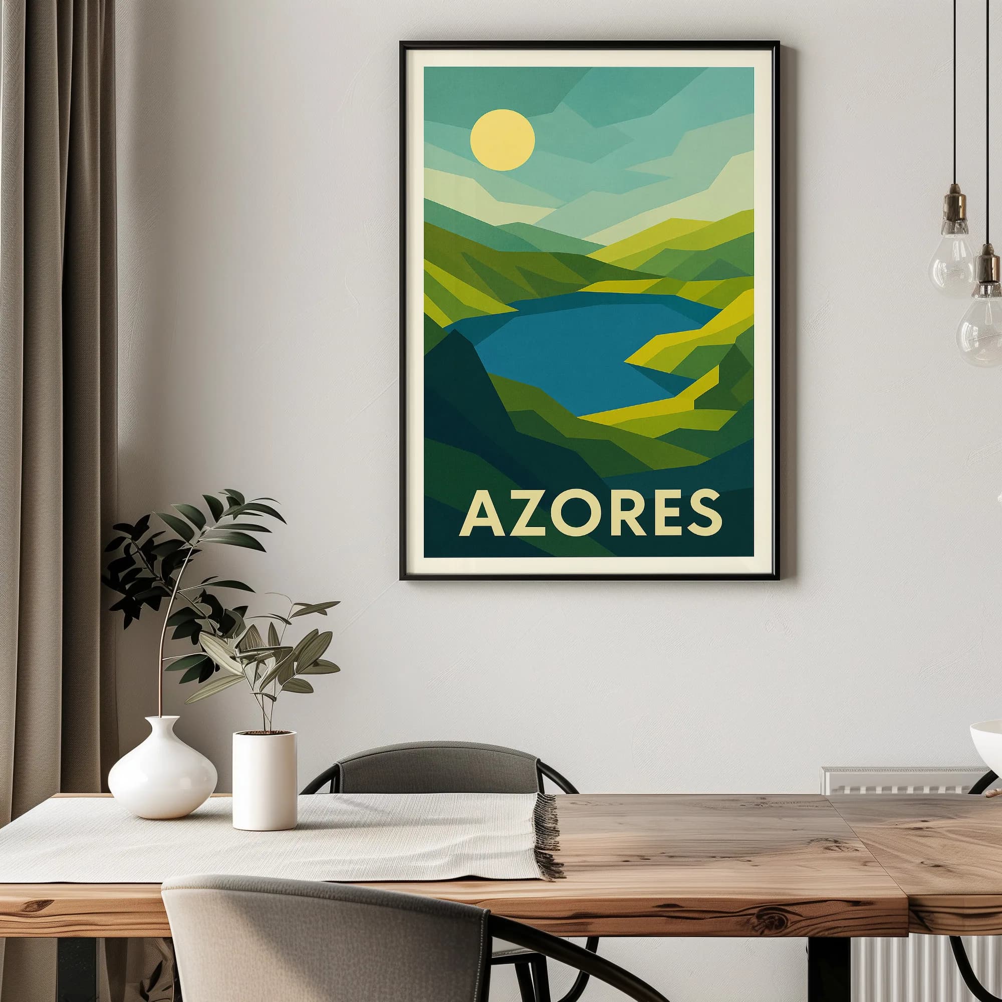 Azores graphic print