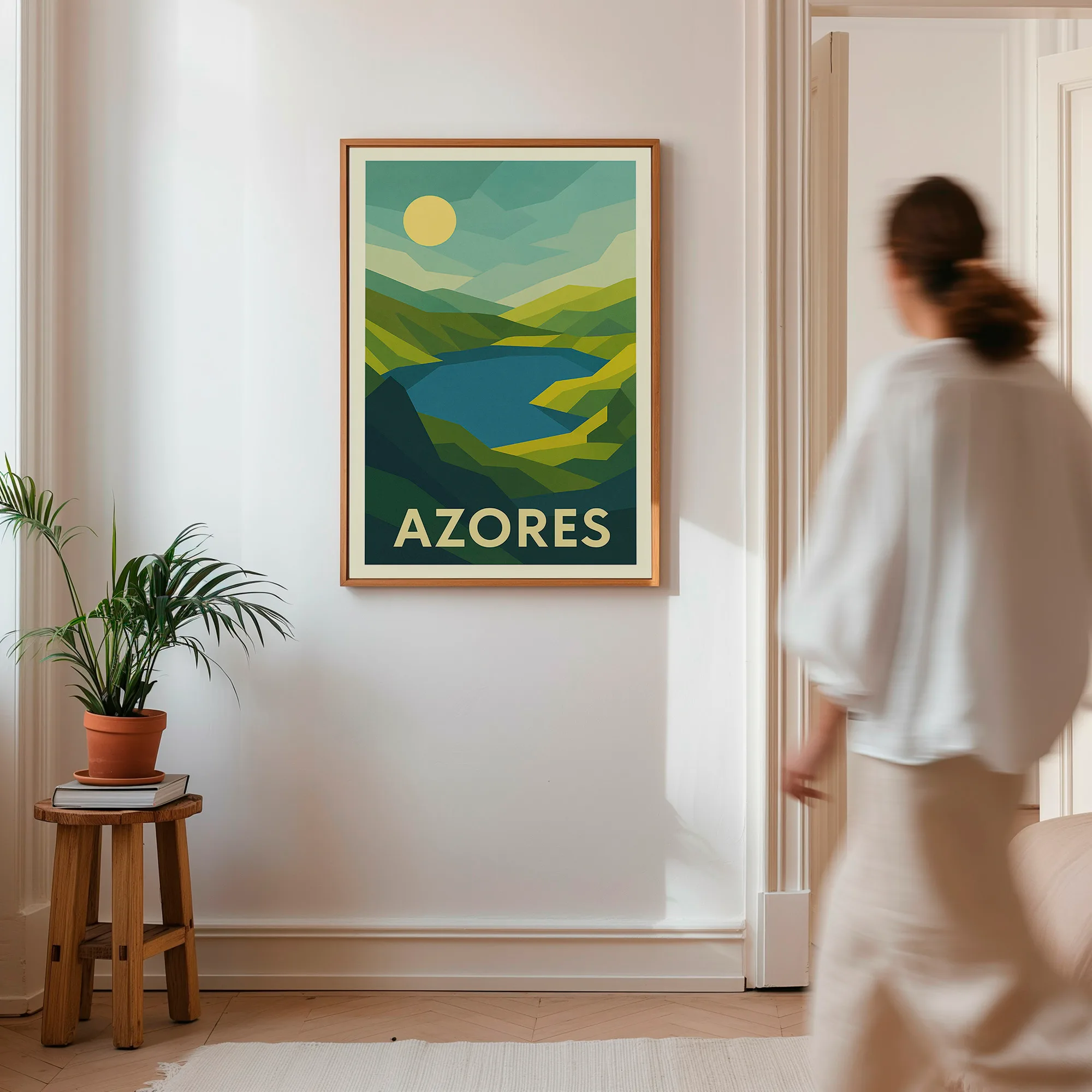 Azores graphic print
