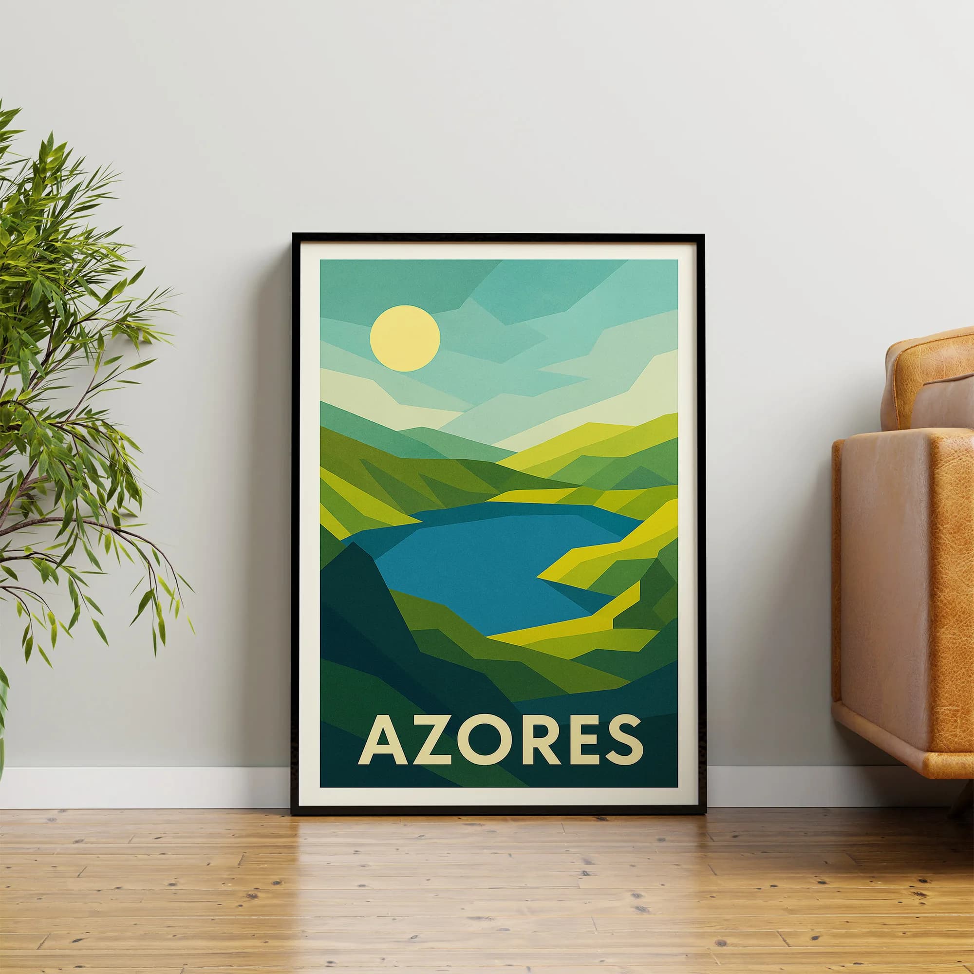 Azores graphic print