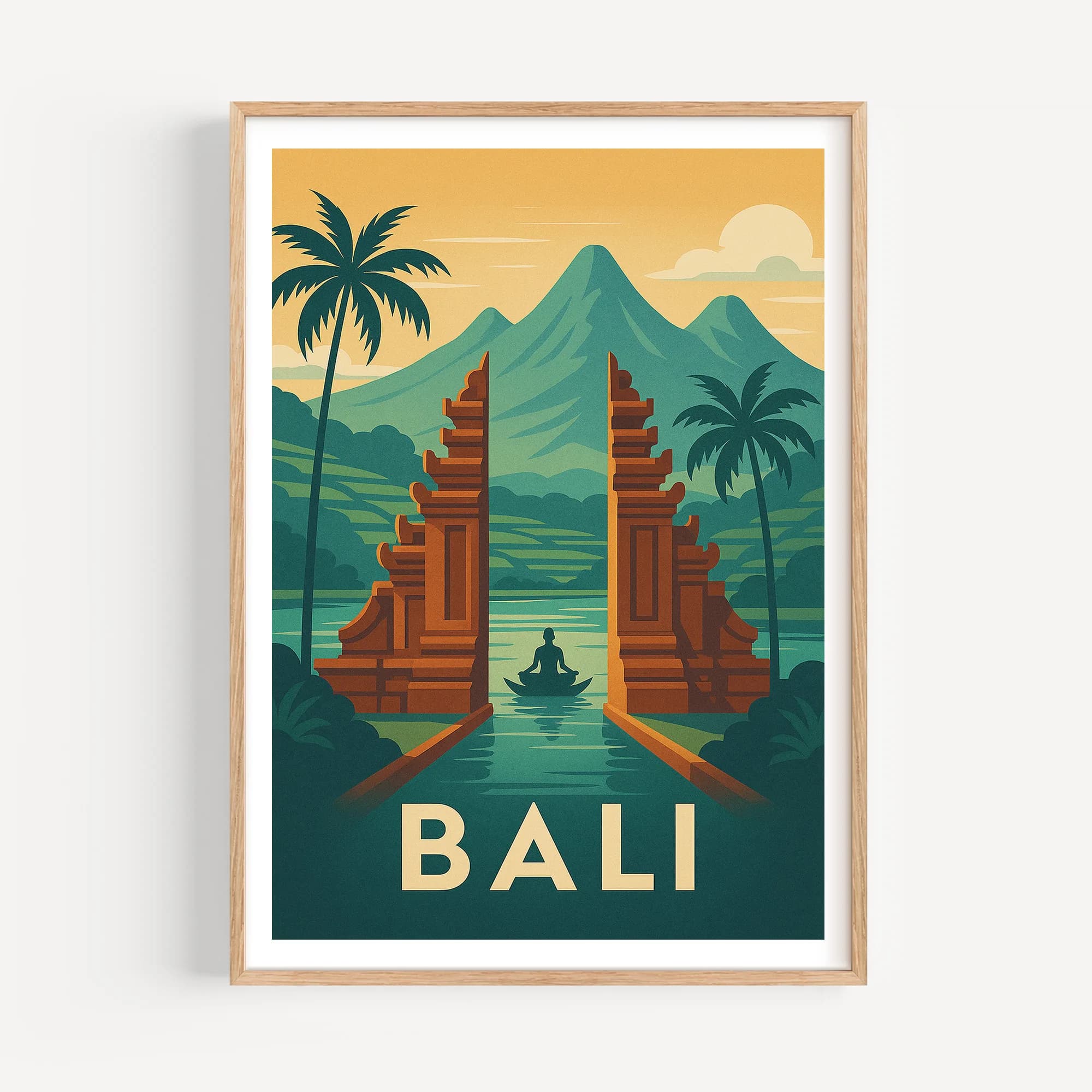 Bali graphic print