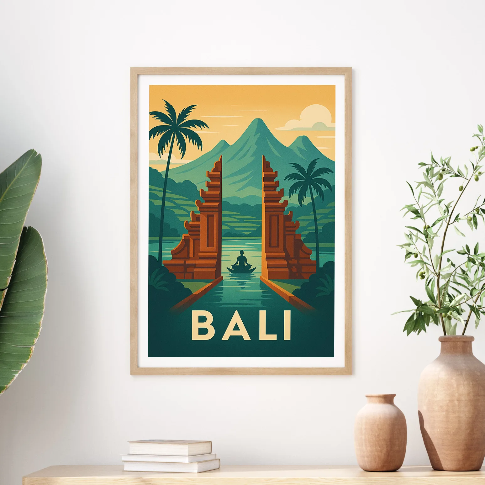 Bali graphic print