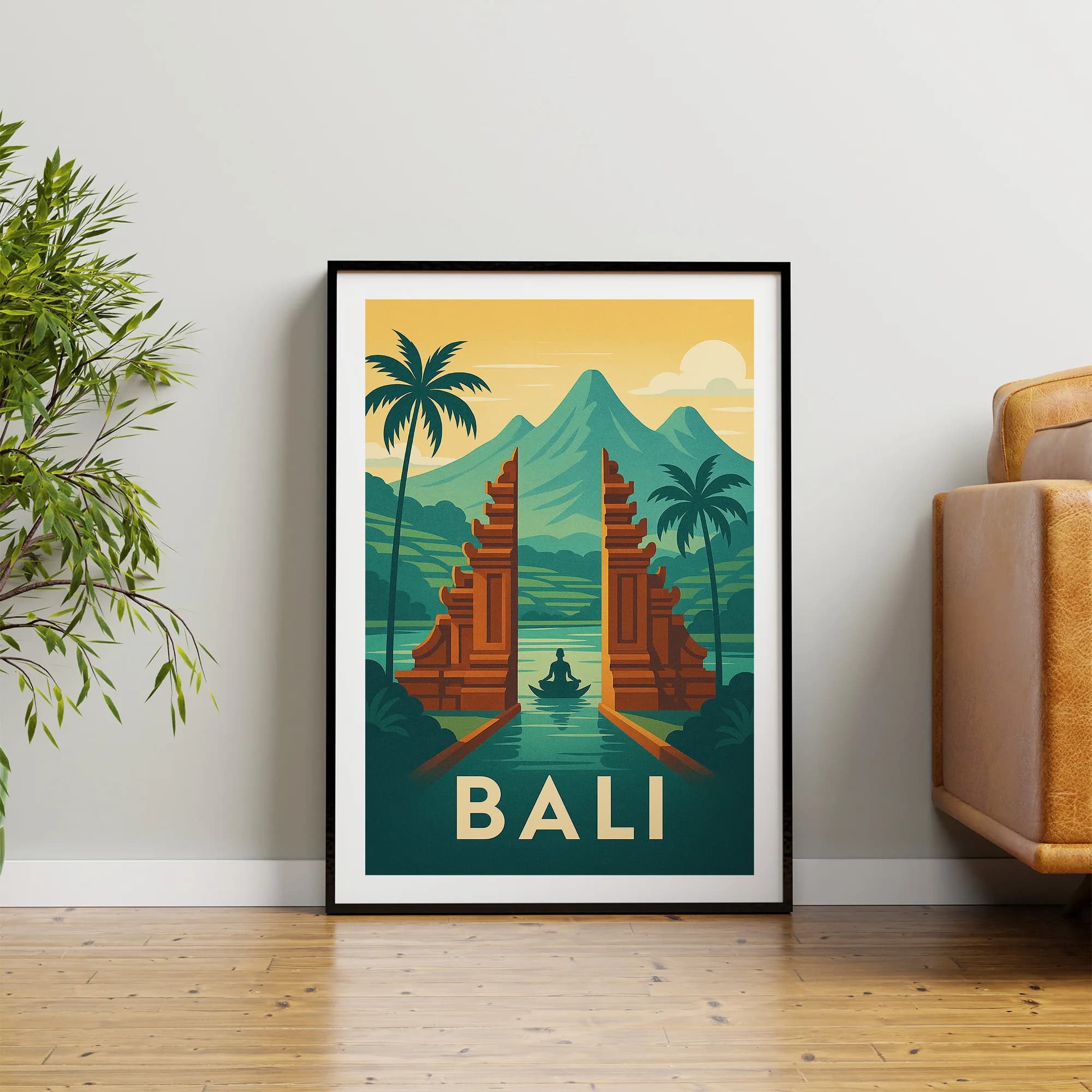 Bali graphic print