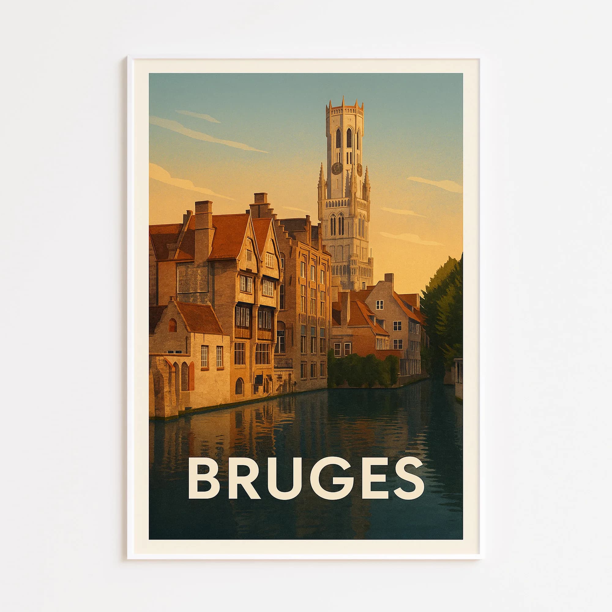 Bruges graphic print