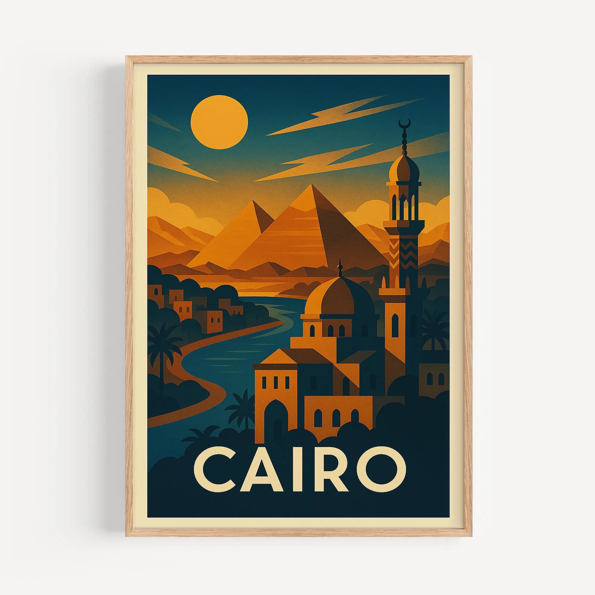 Cairo graphic print