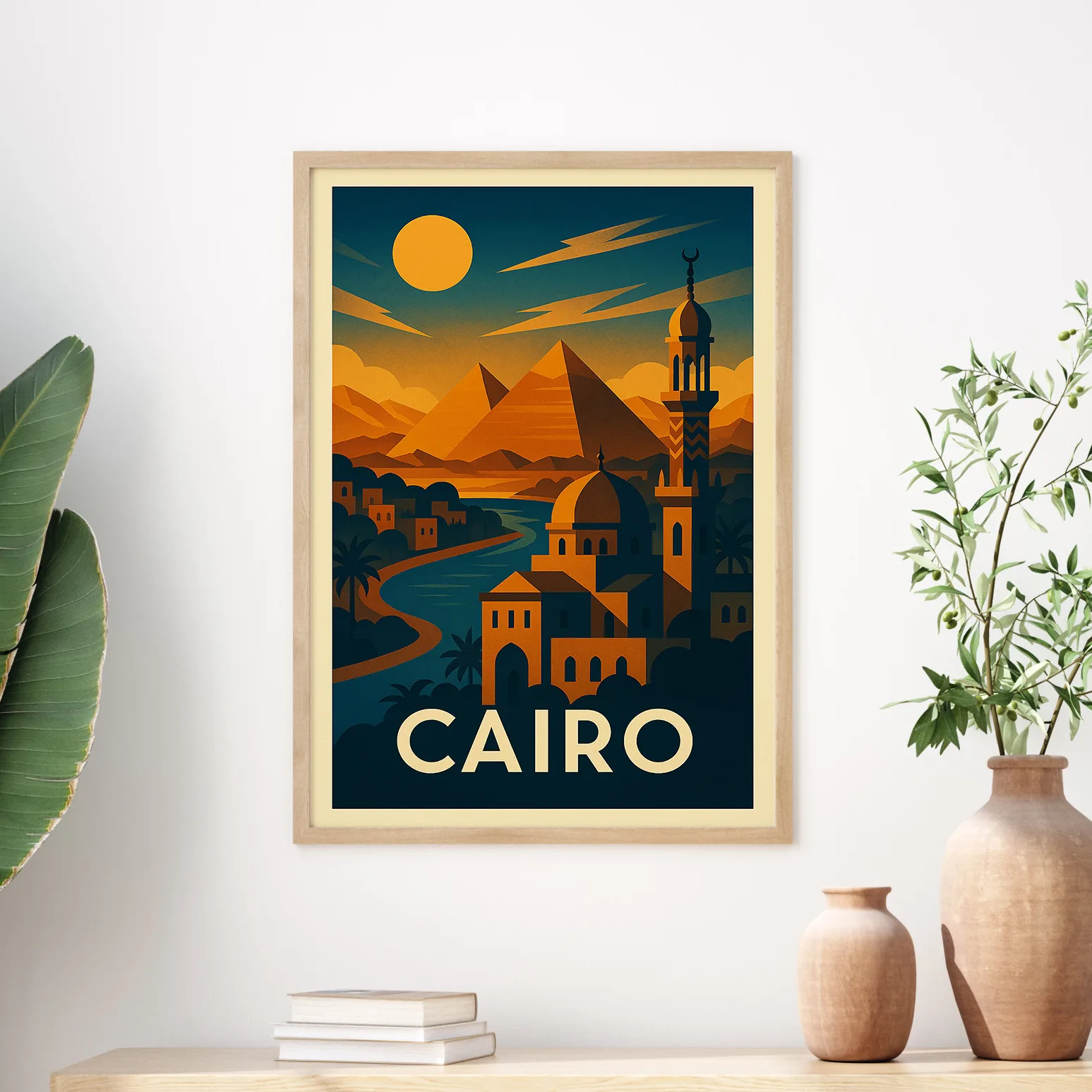 Cairo graphic print