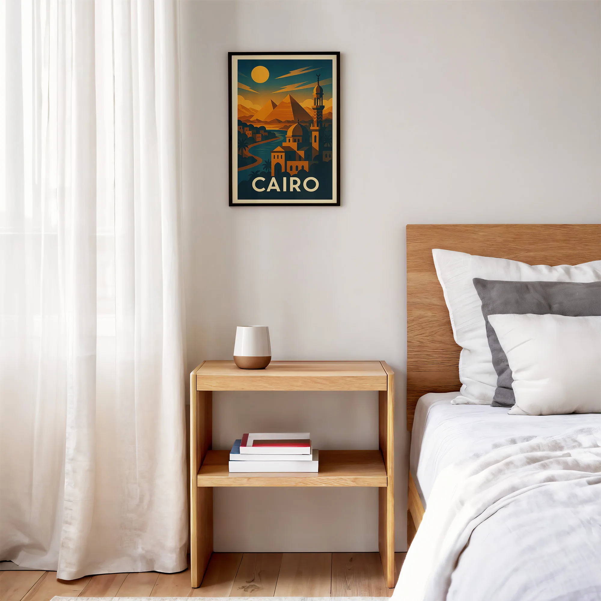 Cairo graphic print