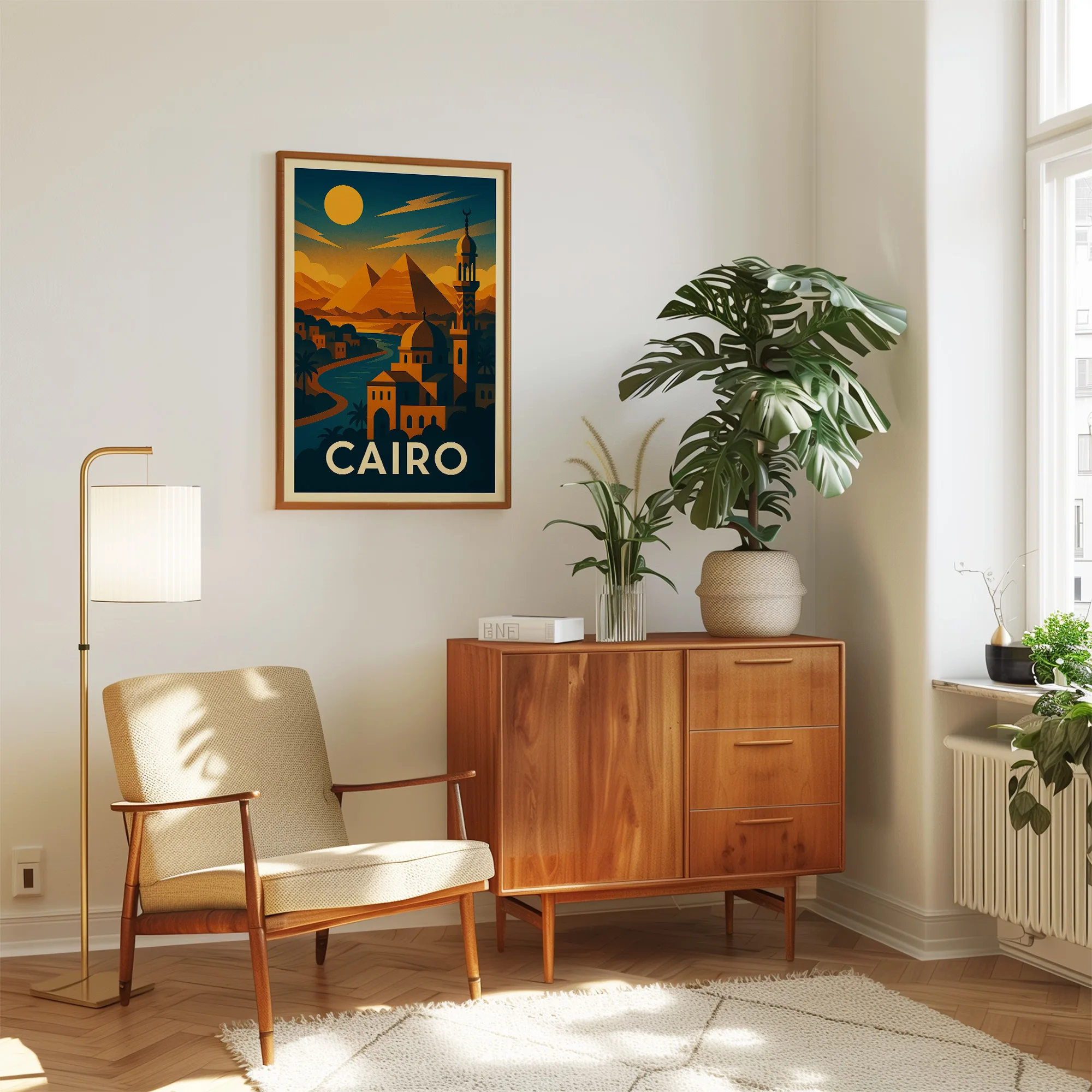Cairo graphic print