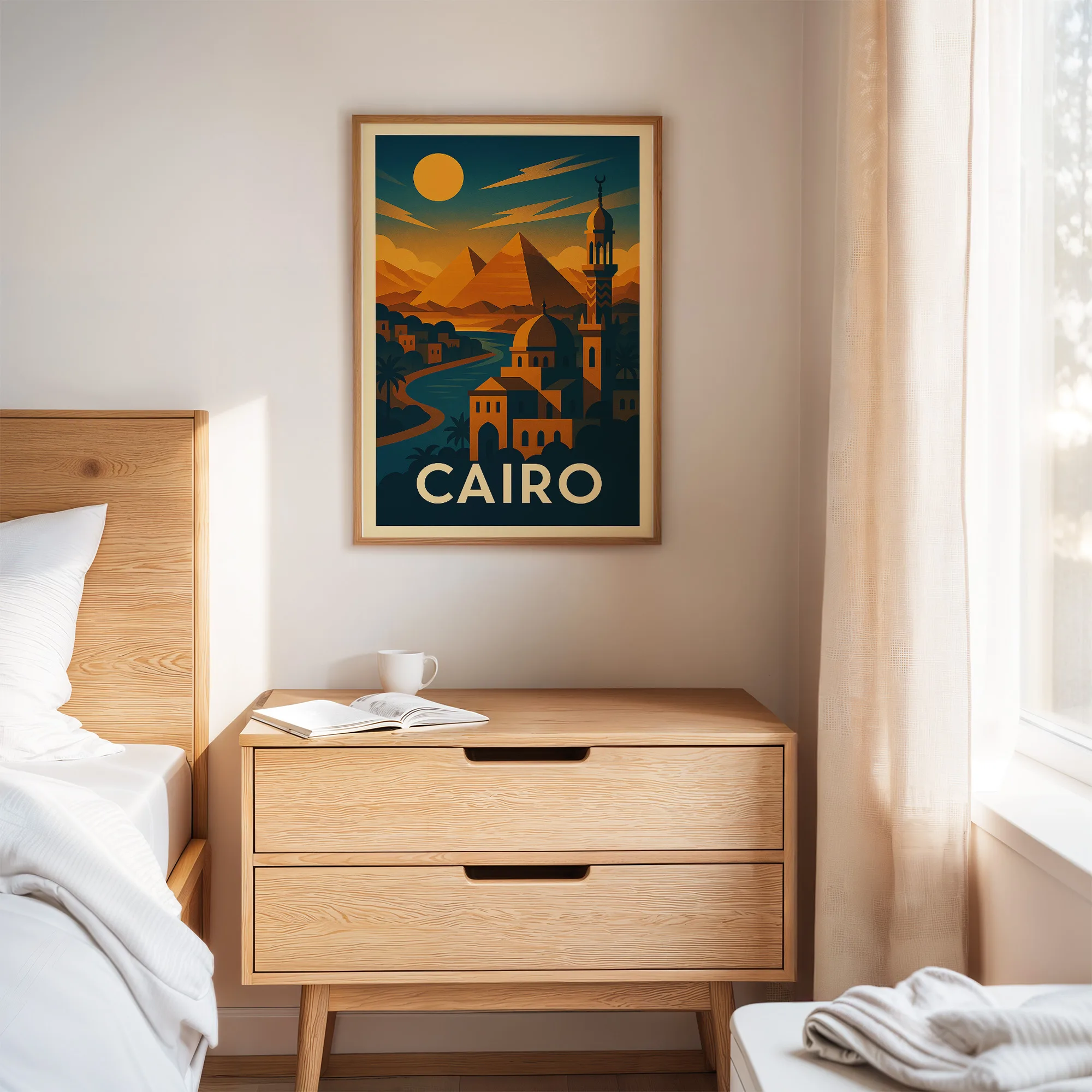 Cairo graphic print