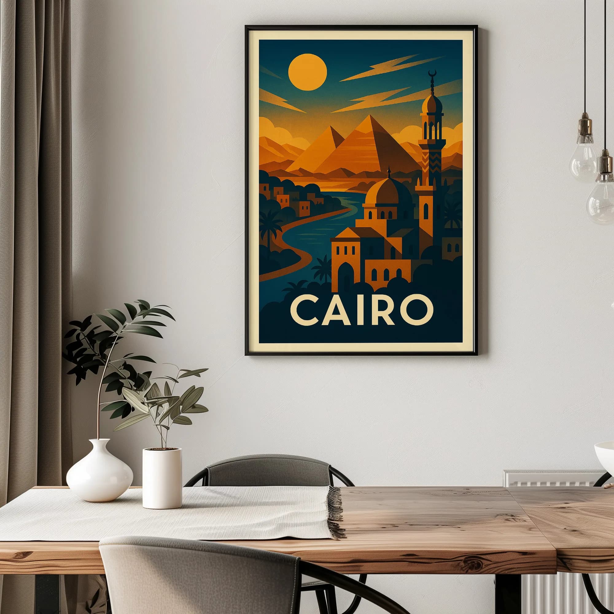 Cairo graphic print