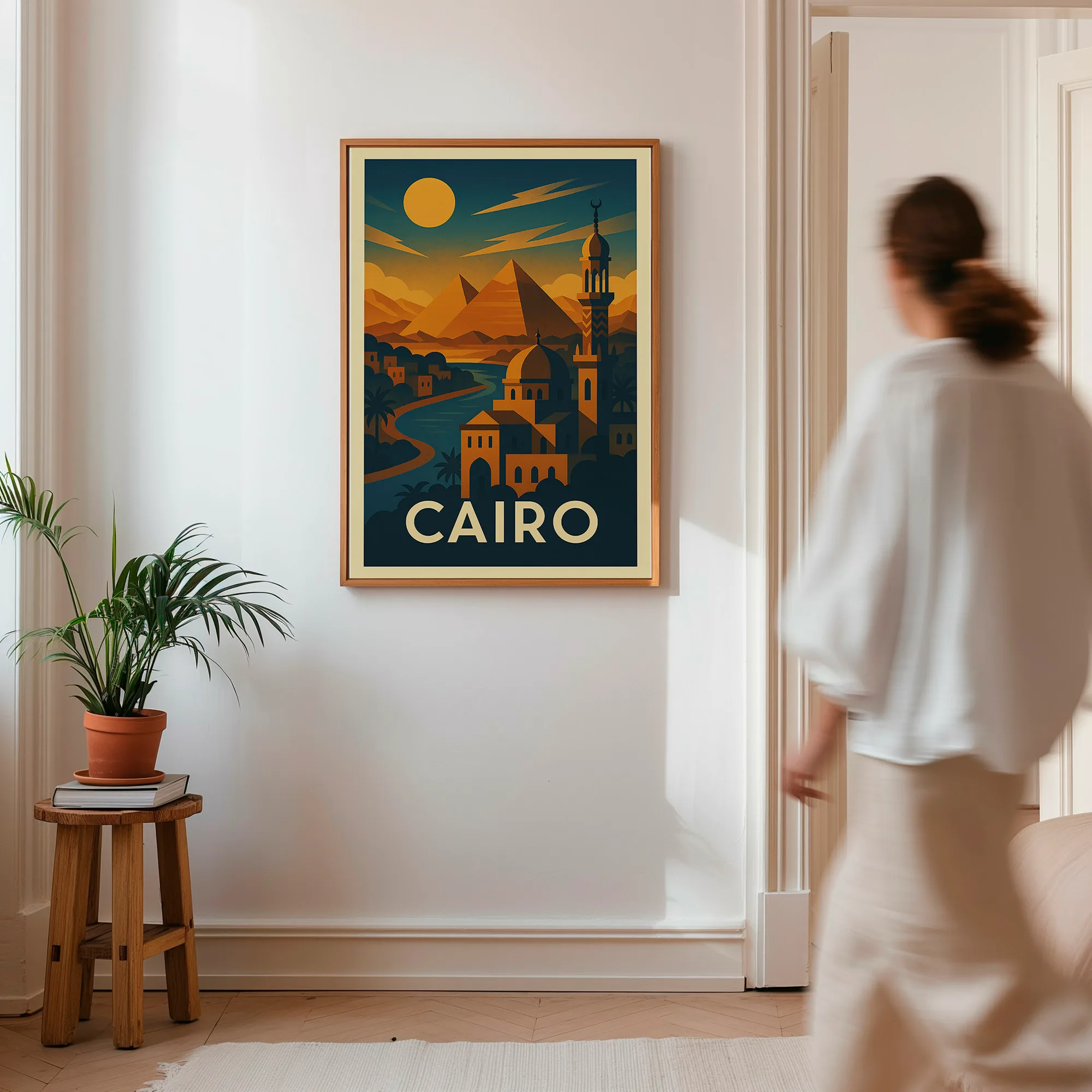 Cairo graphic print