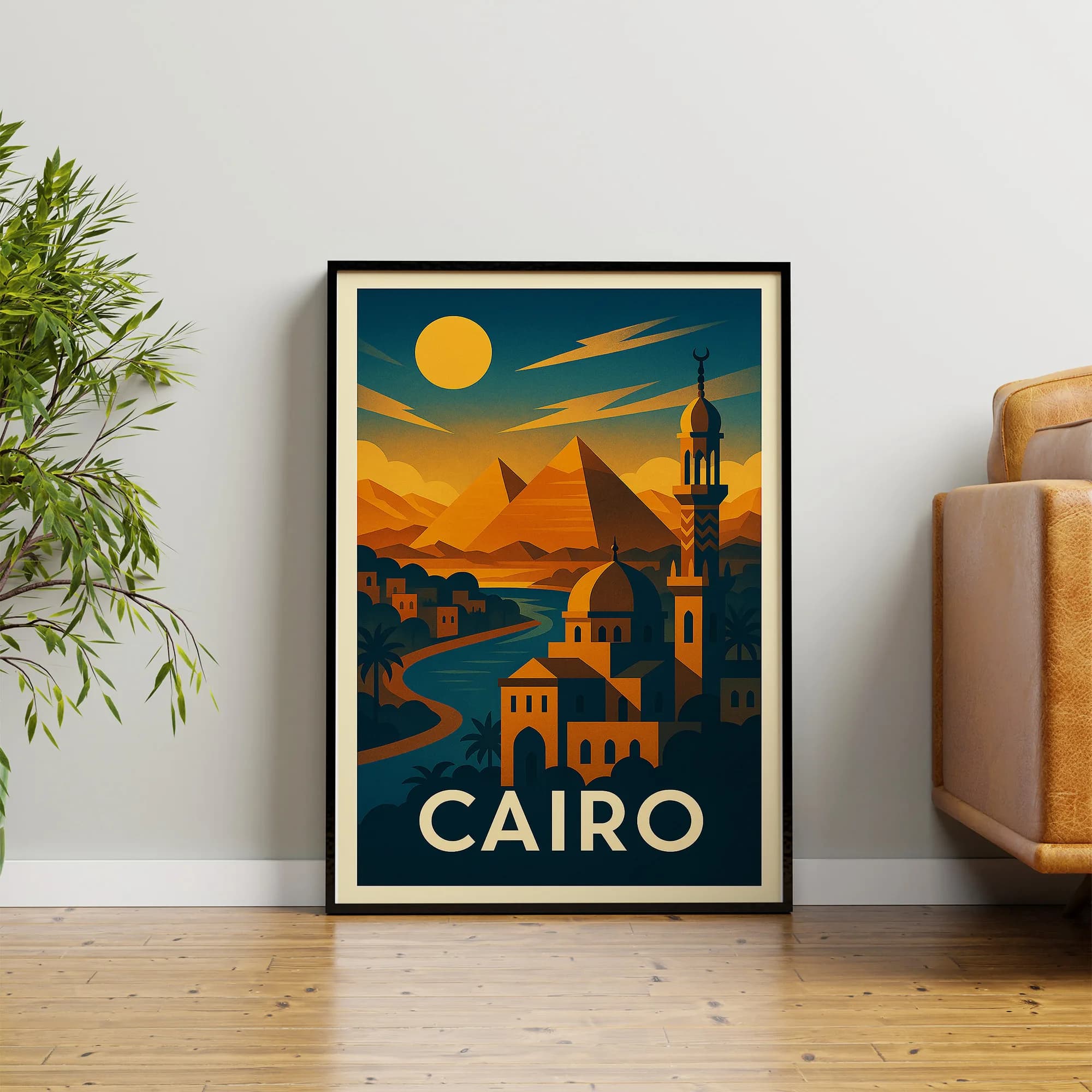 Cairo graphic print