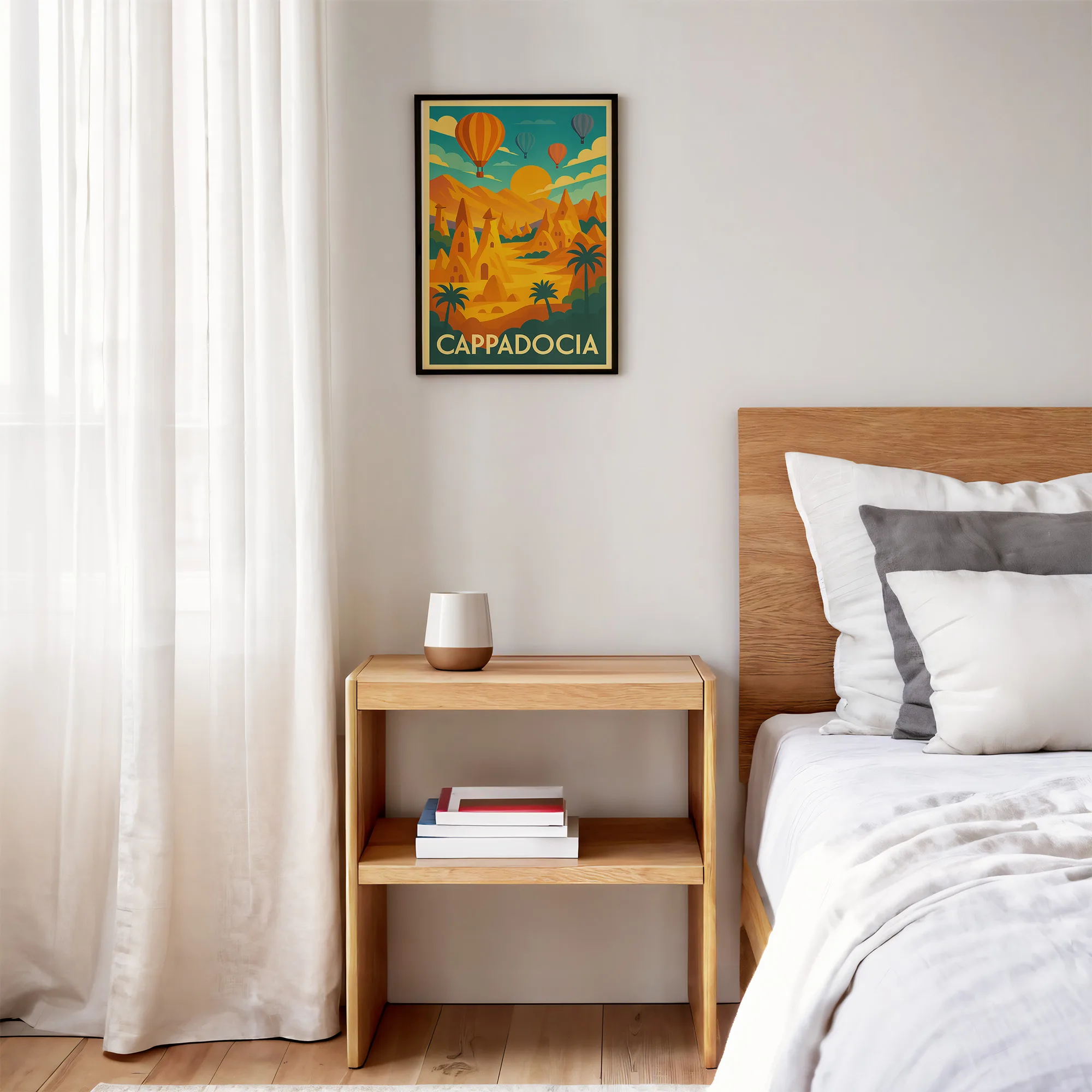 Cappadocia graphic print