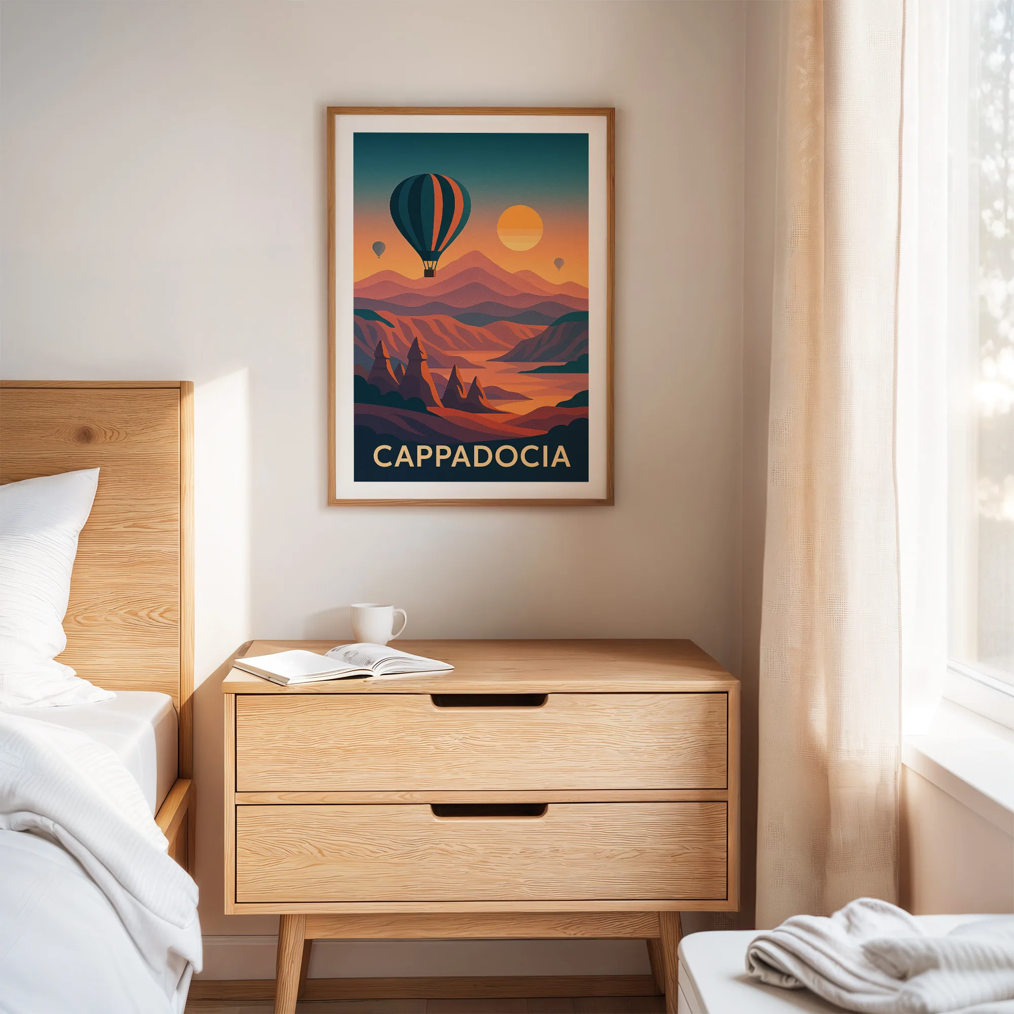 Cappadocia graphic print
