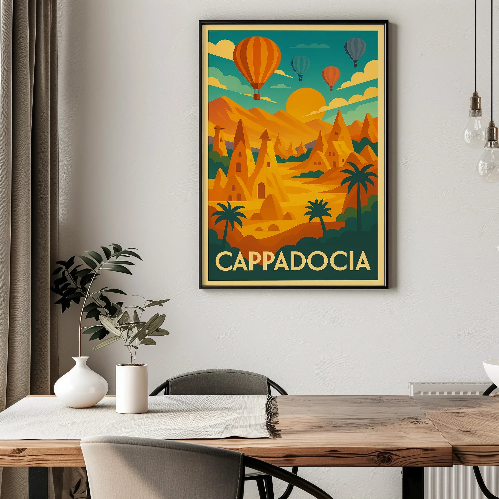 Cappadocia graphic print