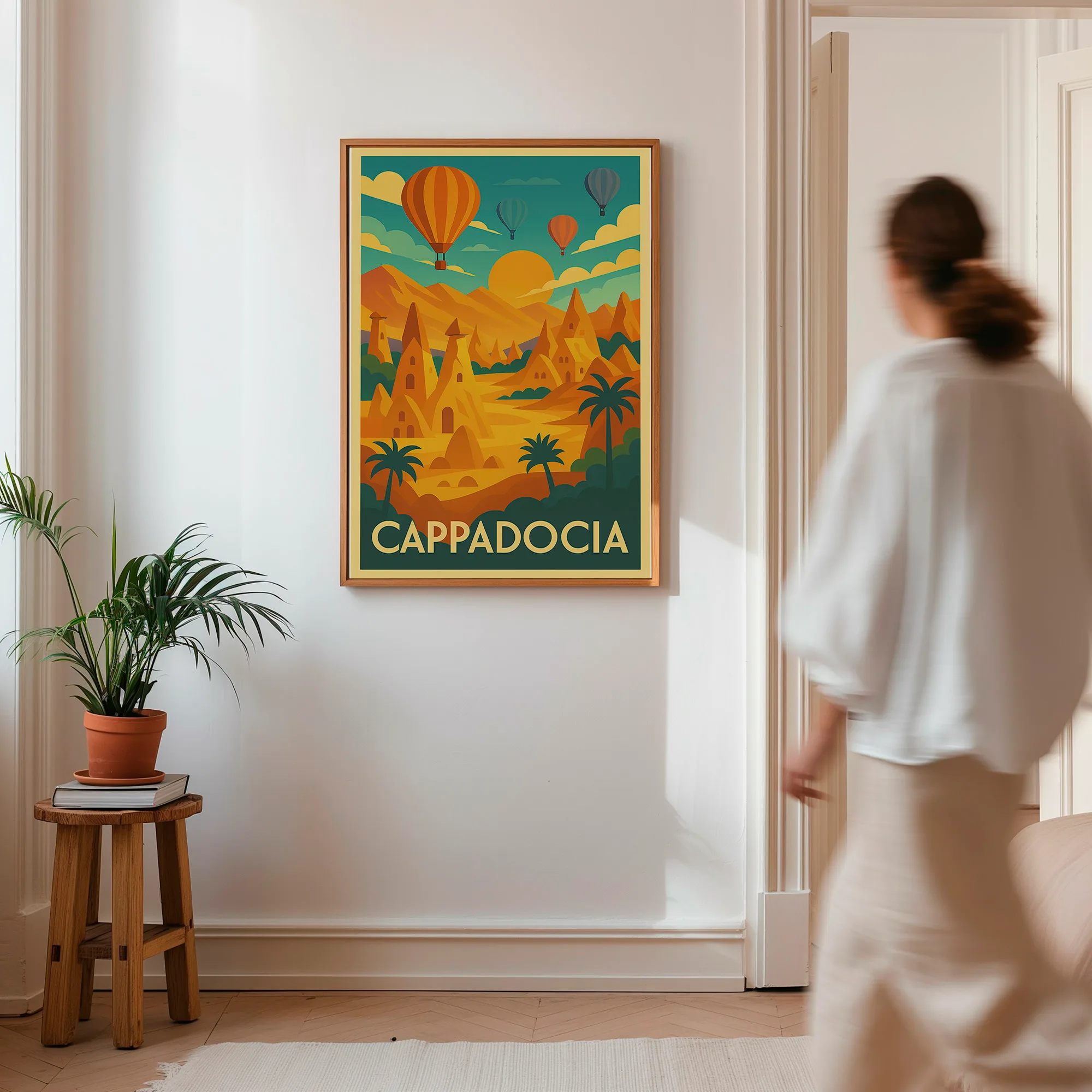 Cappadocia graphic print