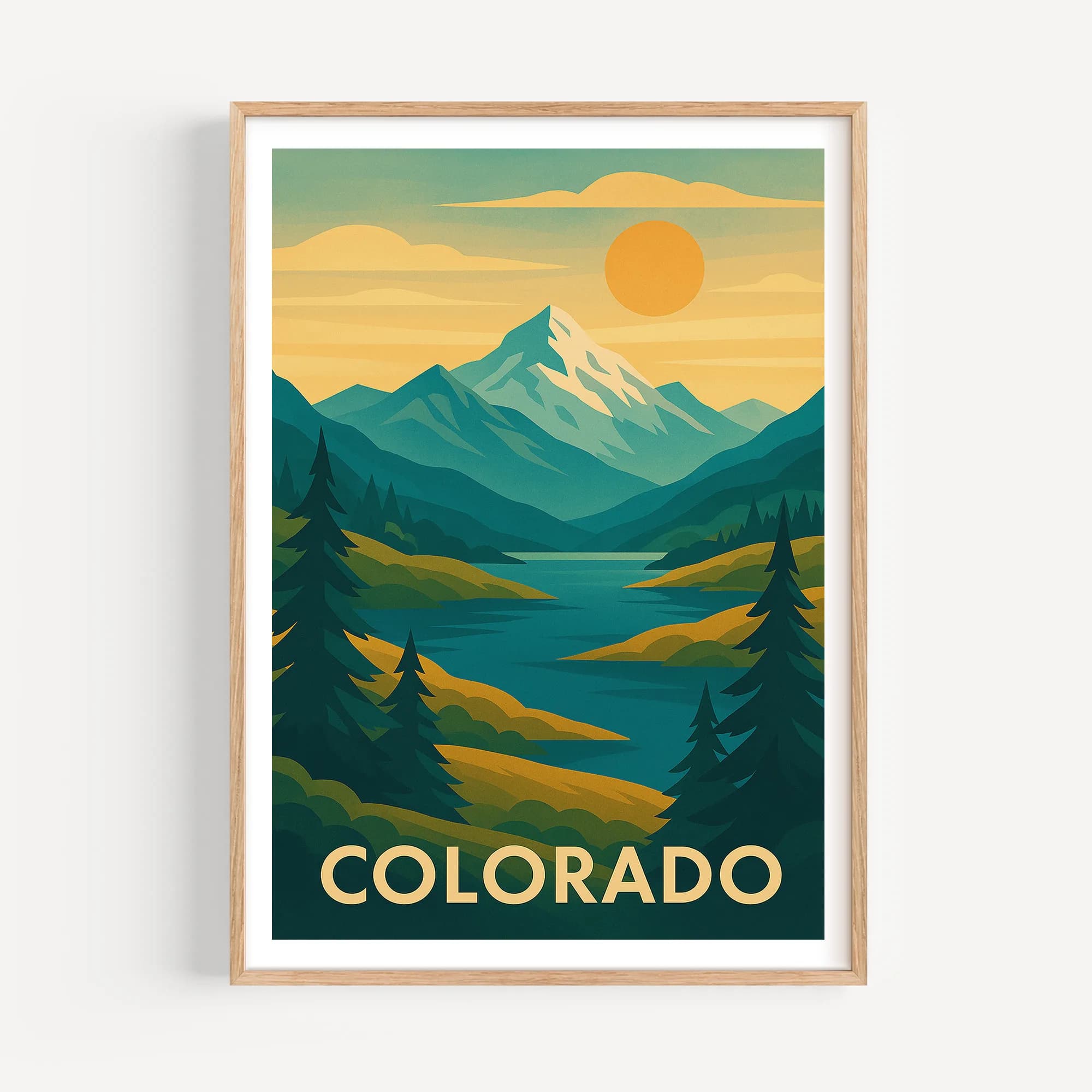 Colorado graphic print