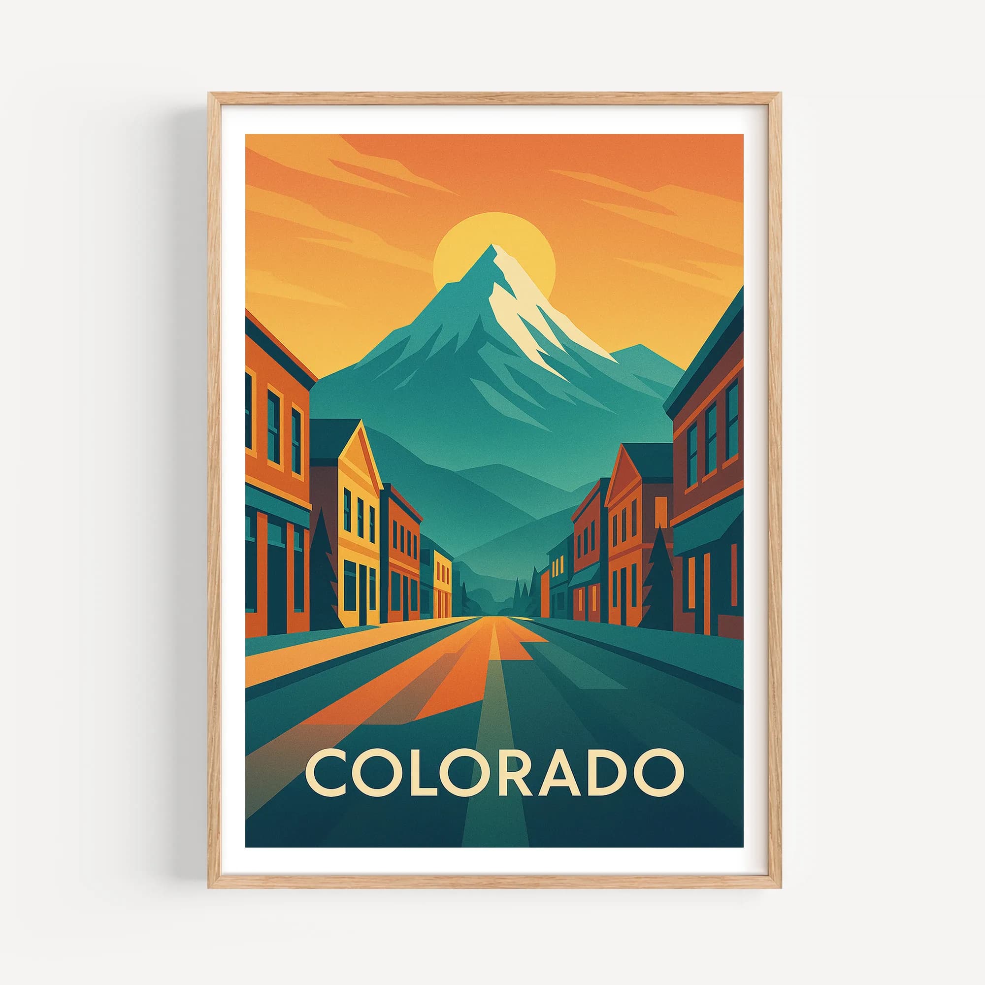 Colorado graphic print