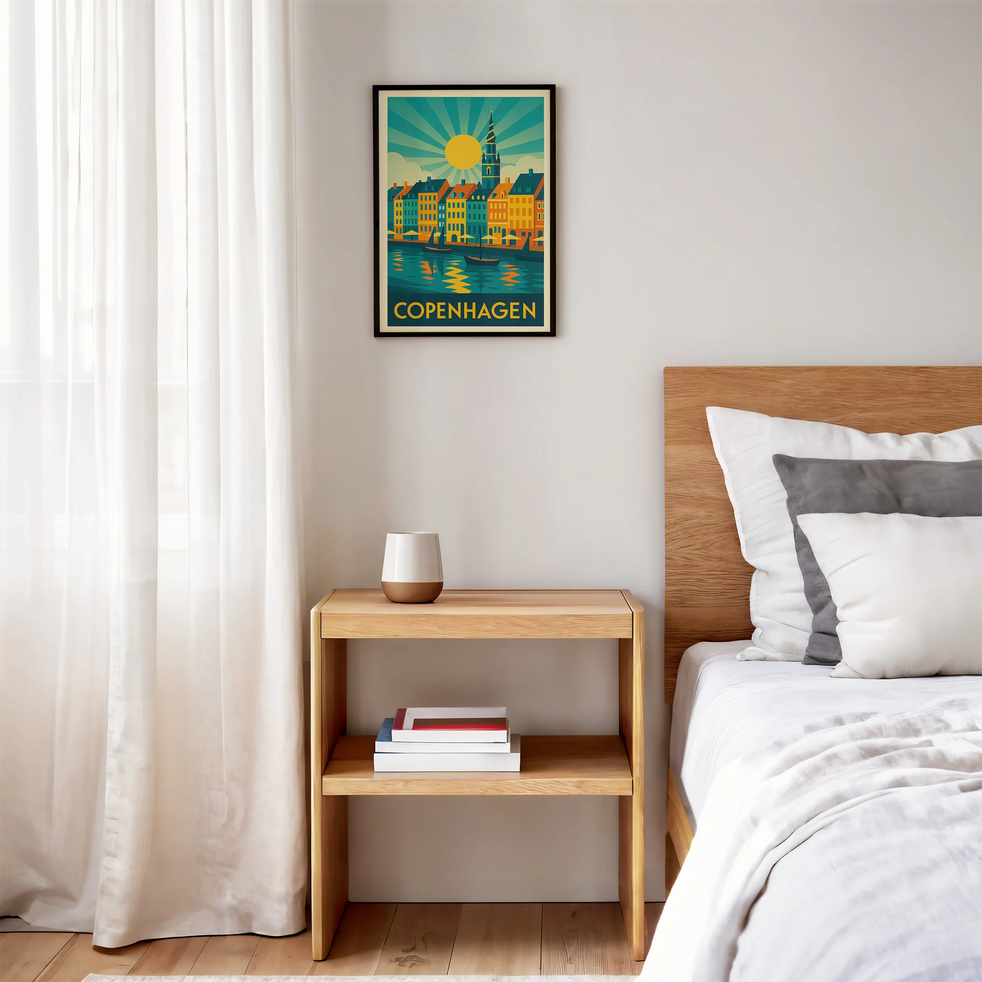 Copenhagen graphic print