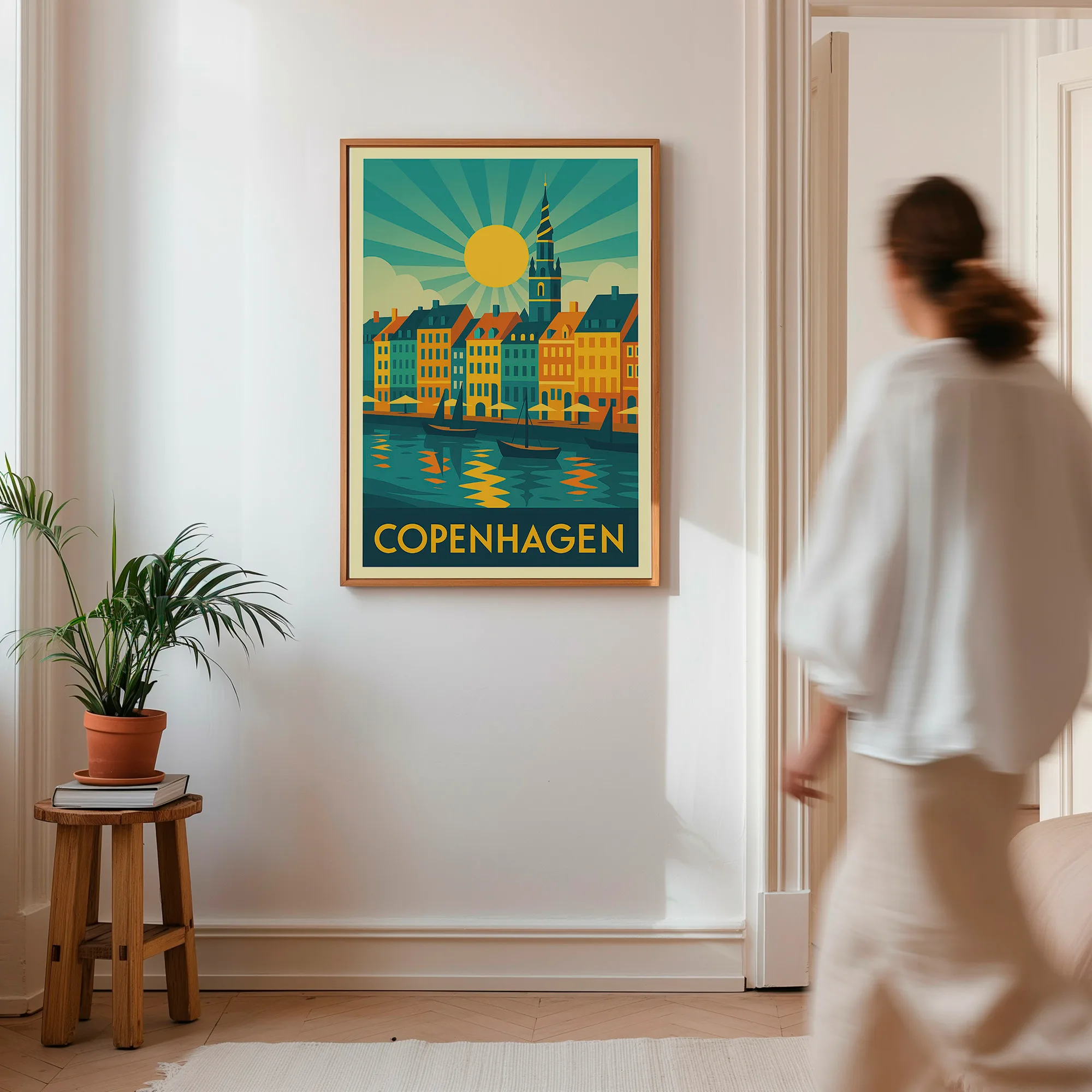 Copenhagen graphic print