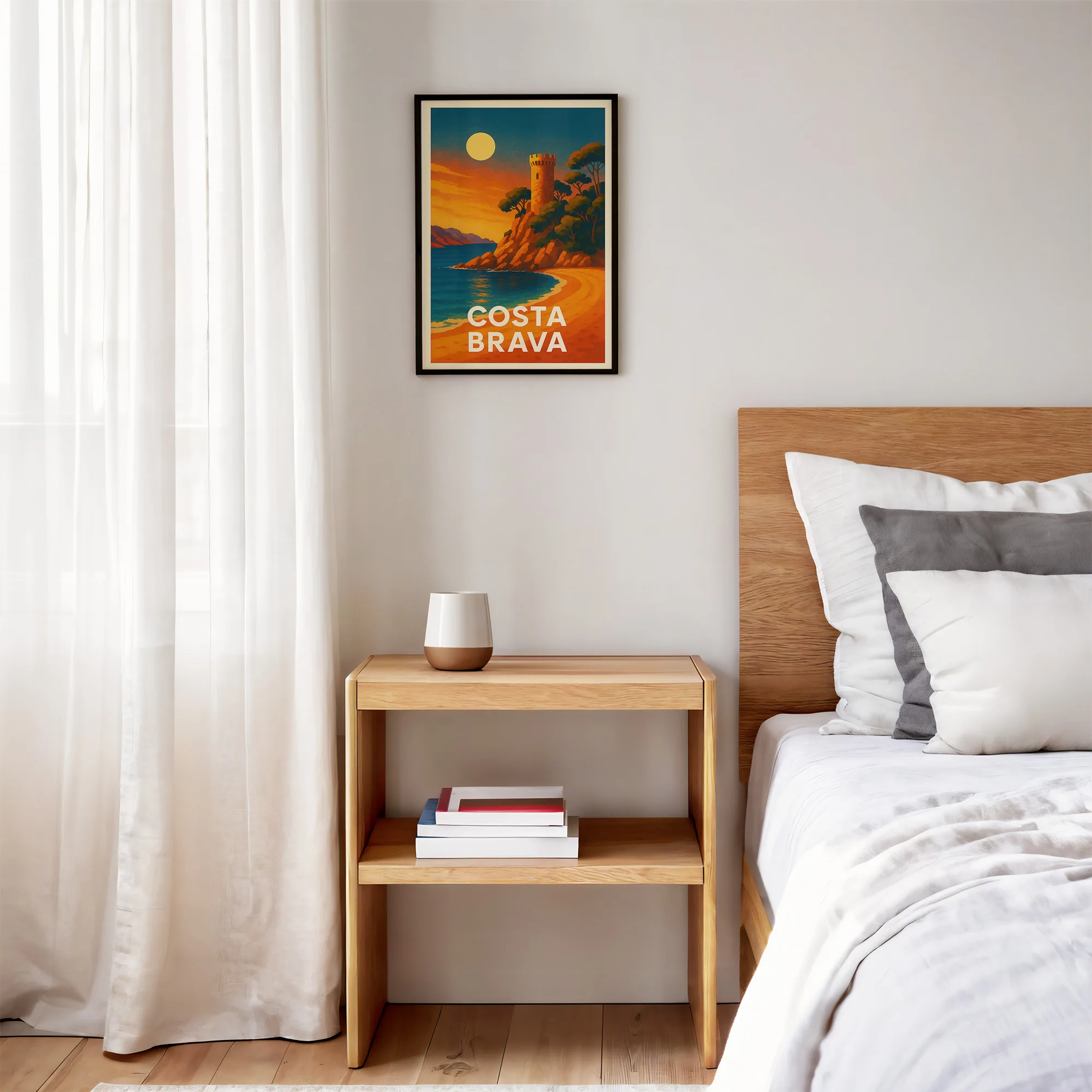 Costa Brava graphic print