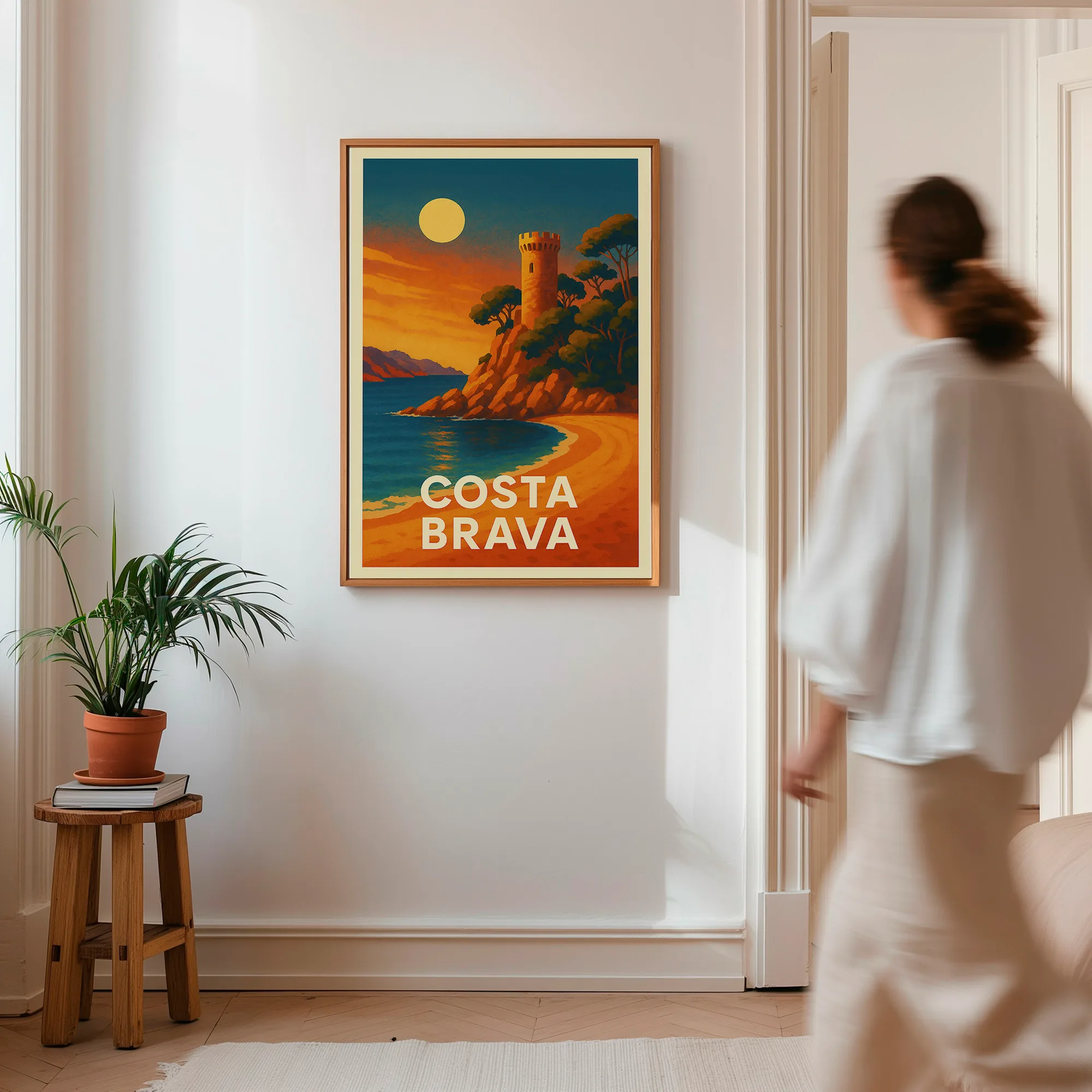 Costa Brava graphic print