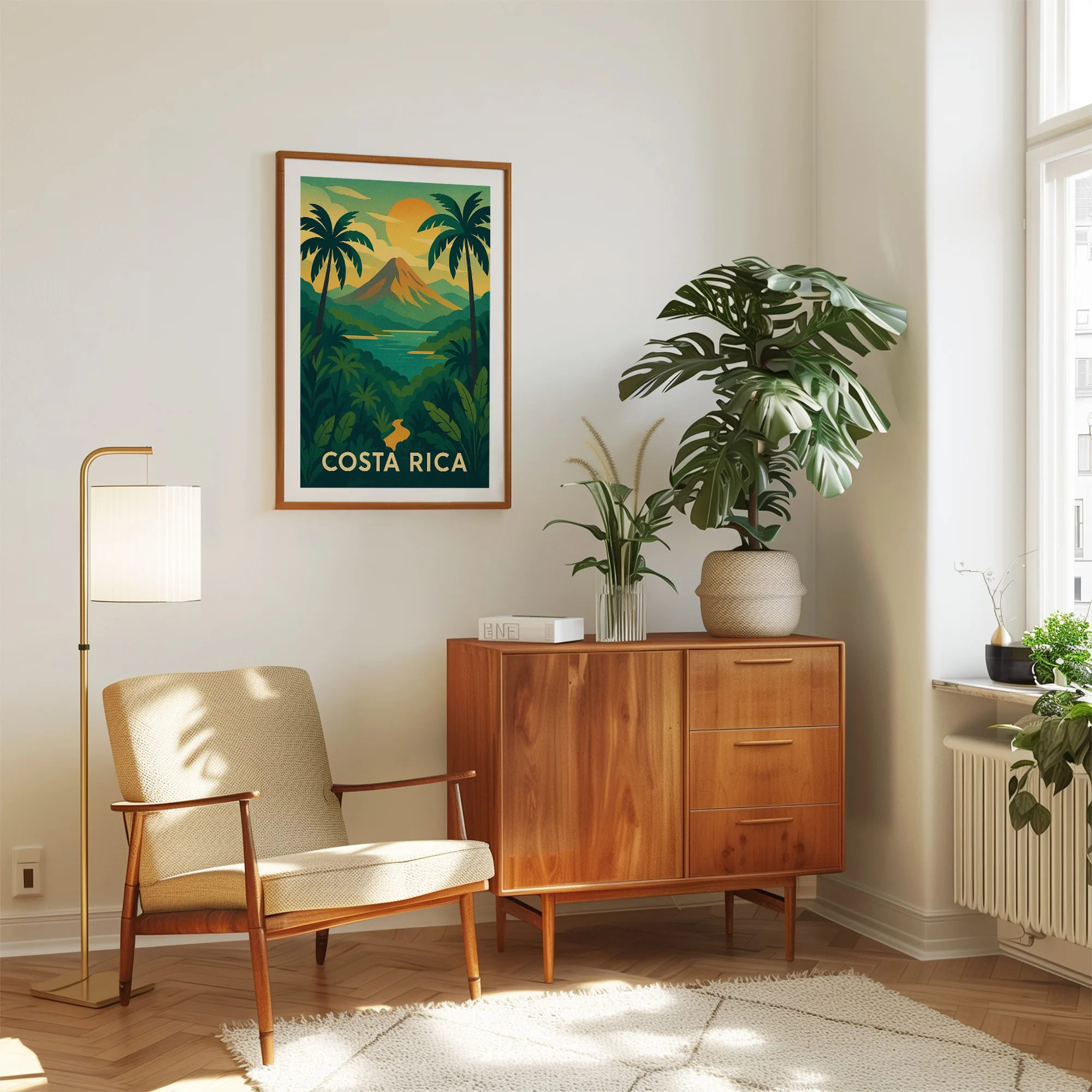 Costa Rica graphic print