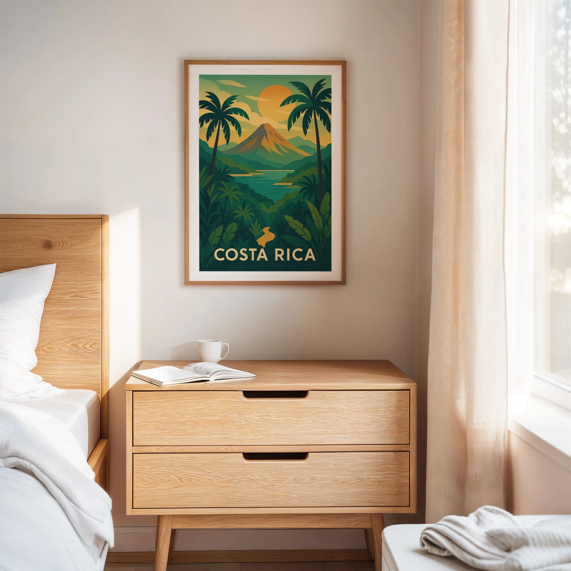 Costa Rica graphic print