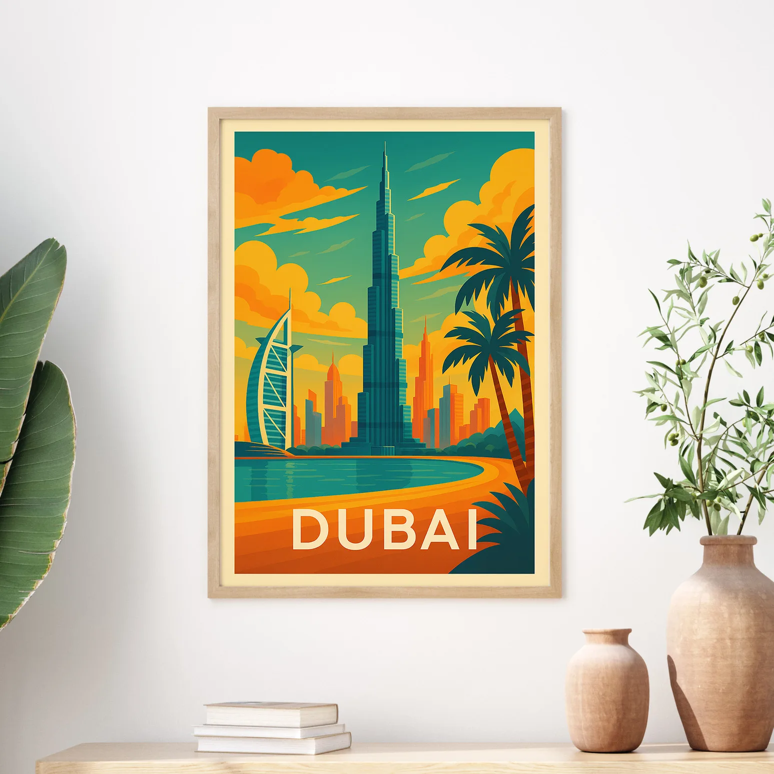 Dubai graphic print