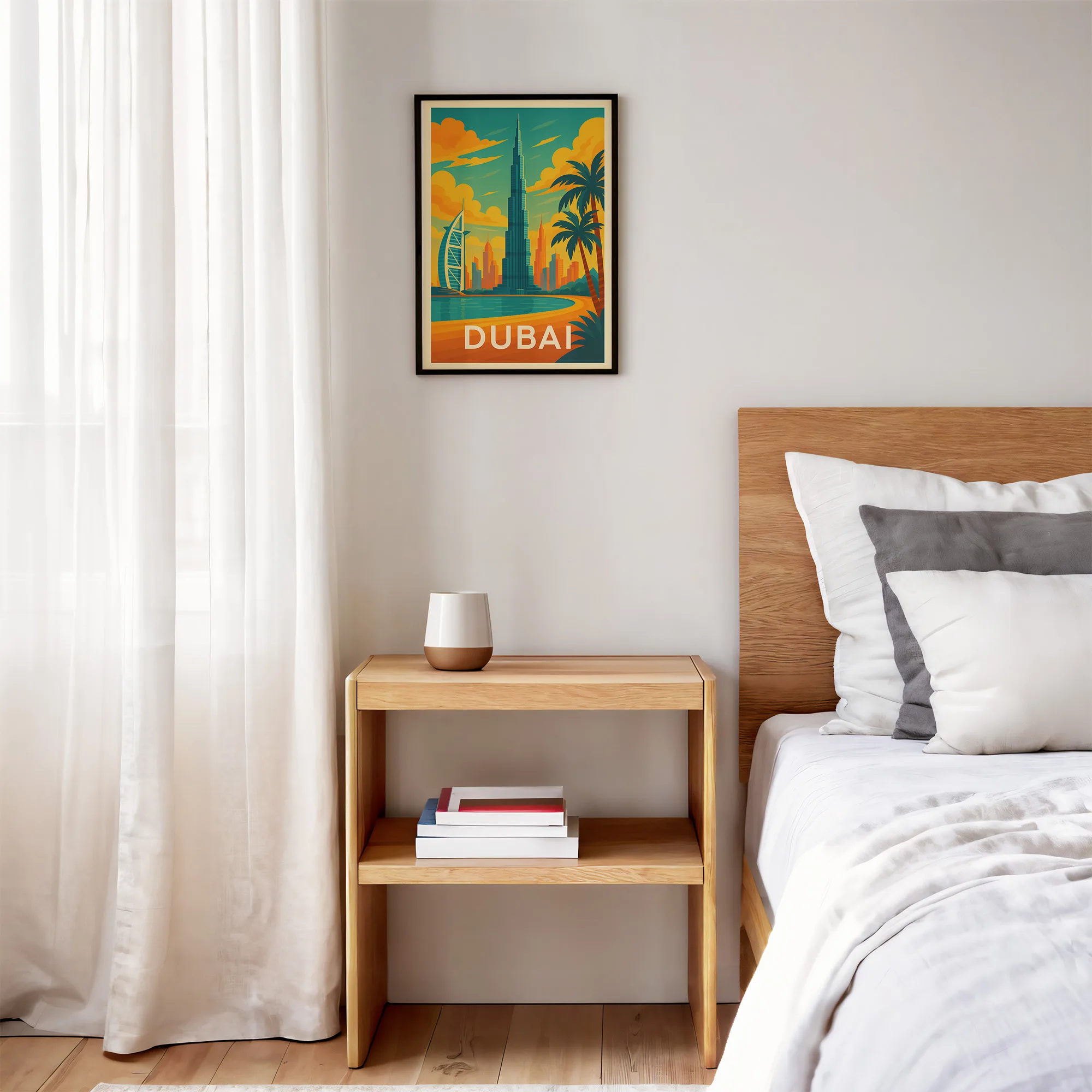Dubai graphic print