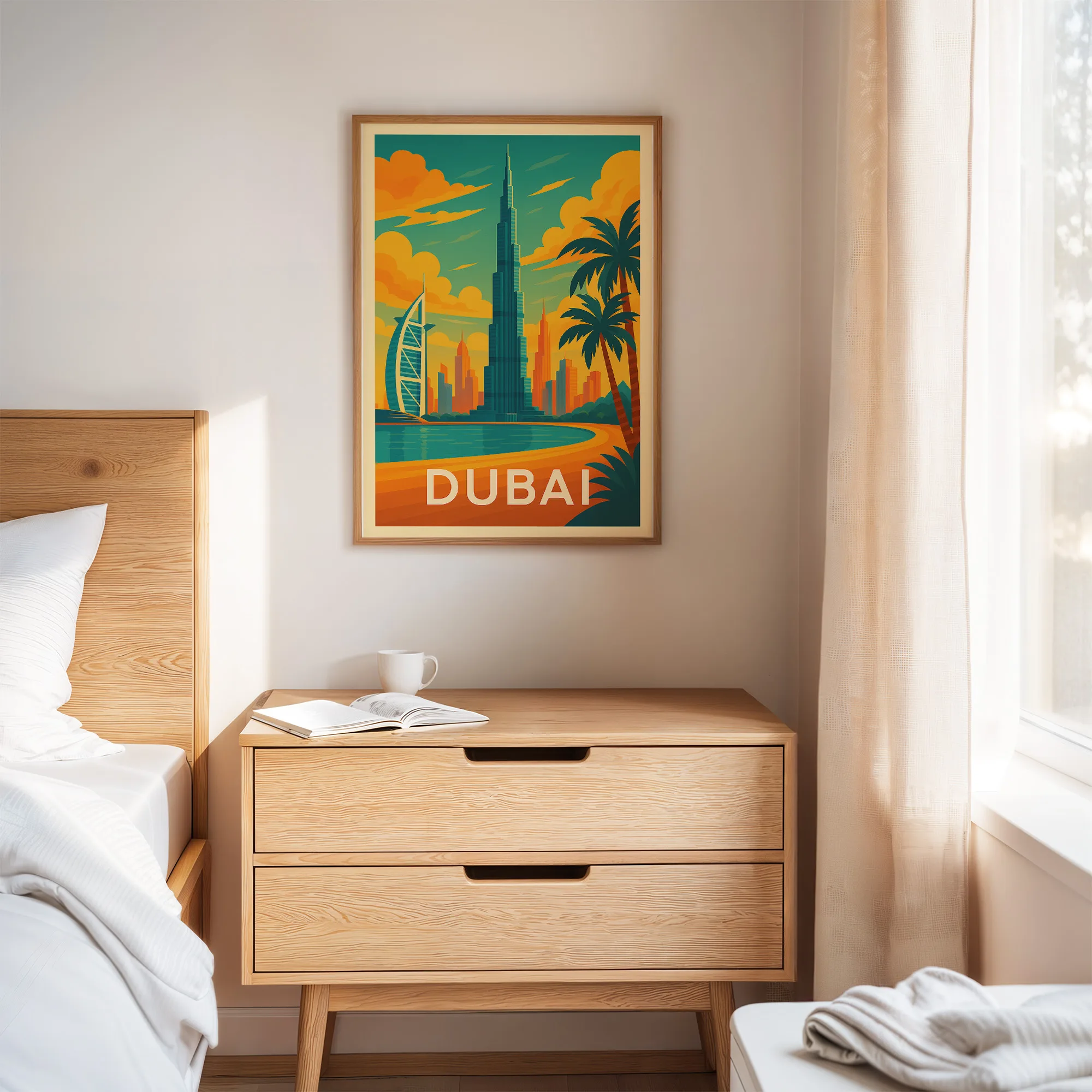 Dubai graphic print
