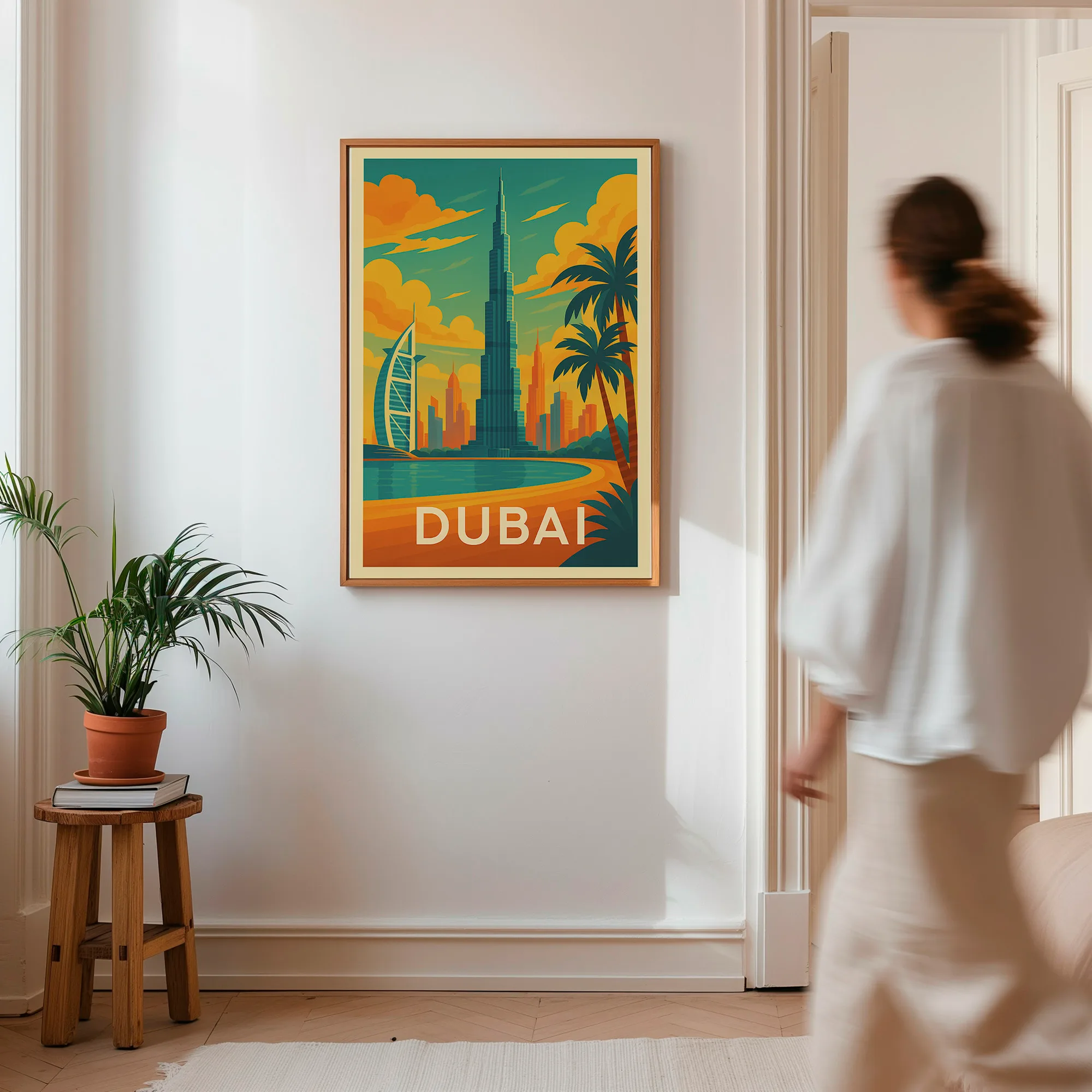 Dubai graphic print