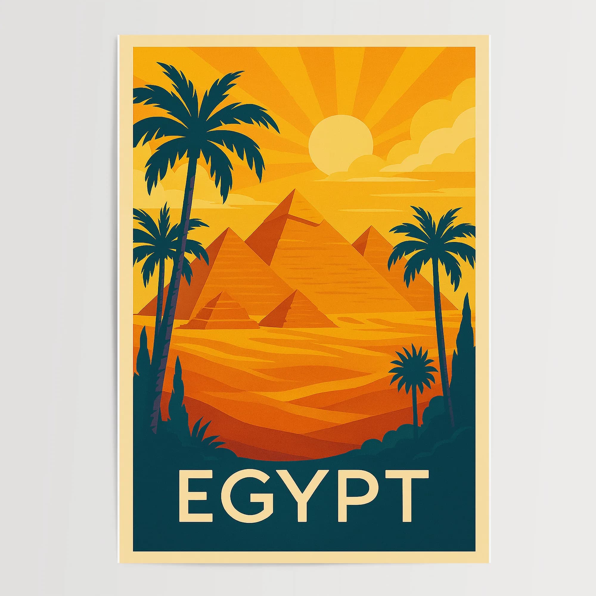 Egypt graphic print