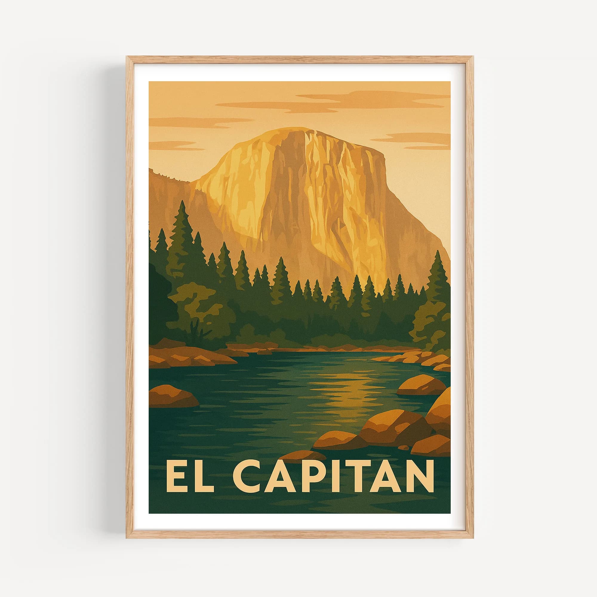 El Capitan graphic print