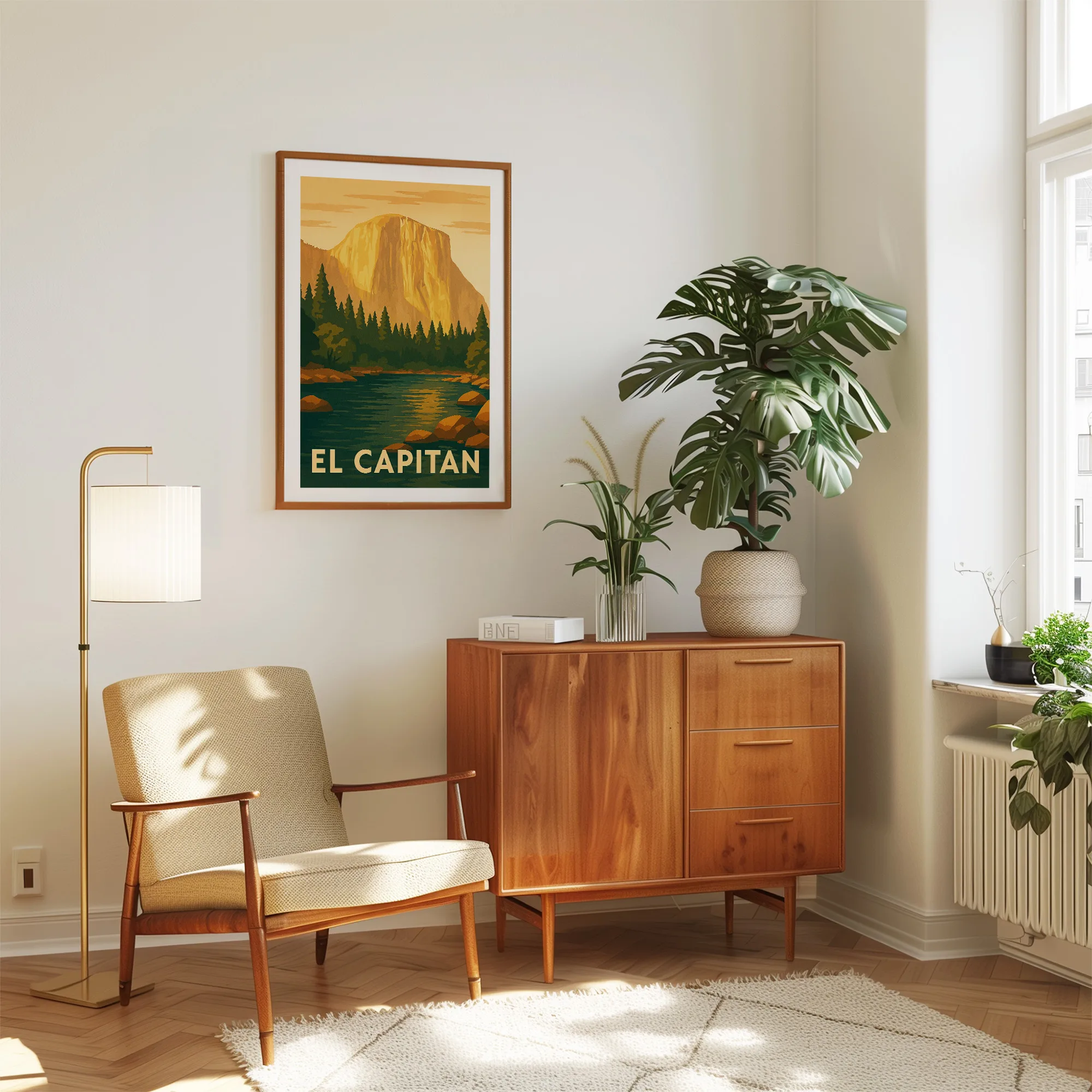 El Capitan graphic print