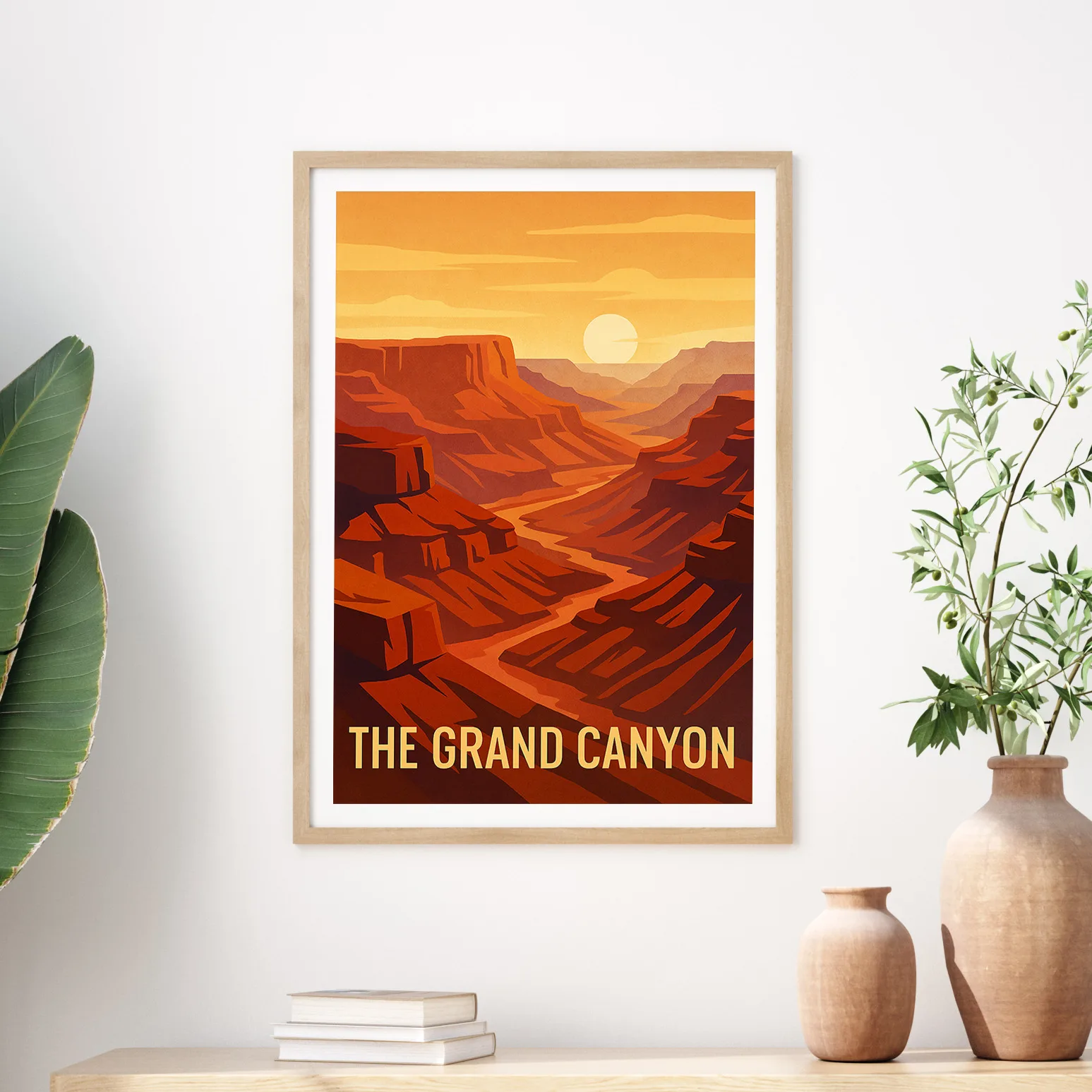 Grand Canyon graphic print