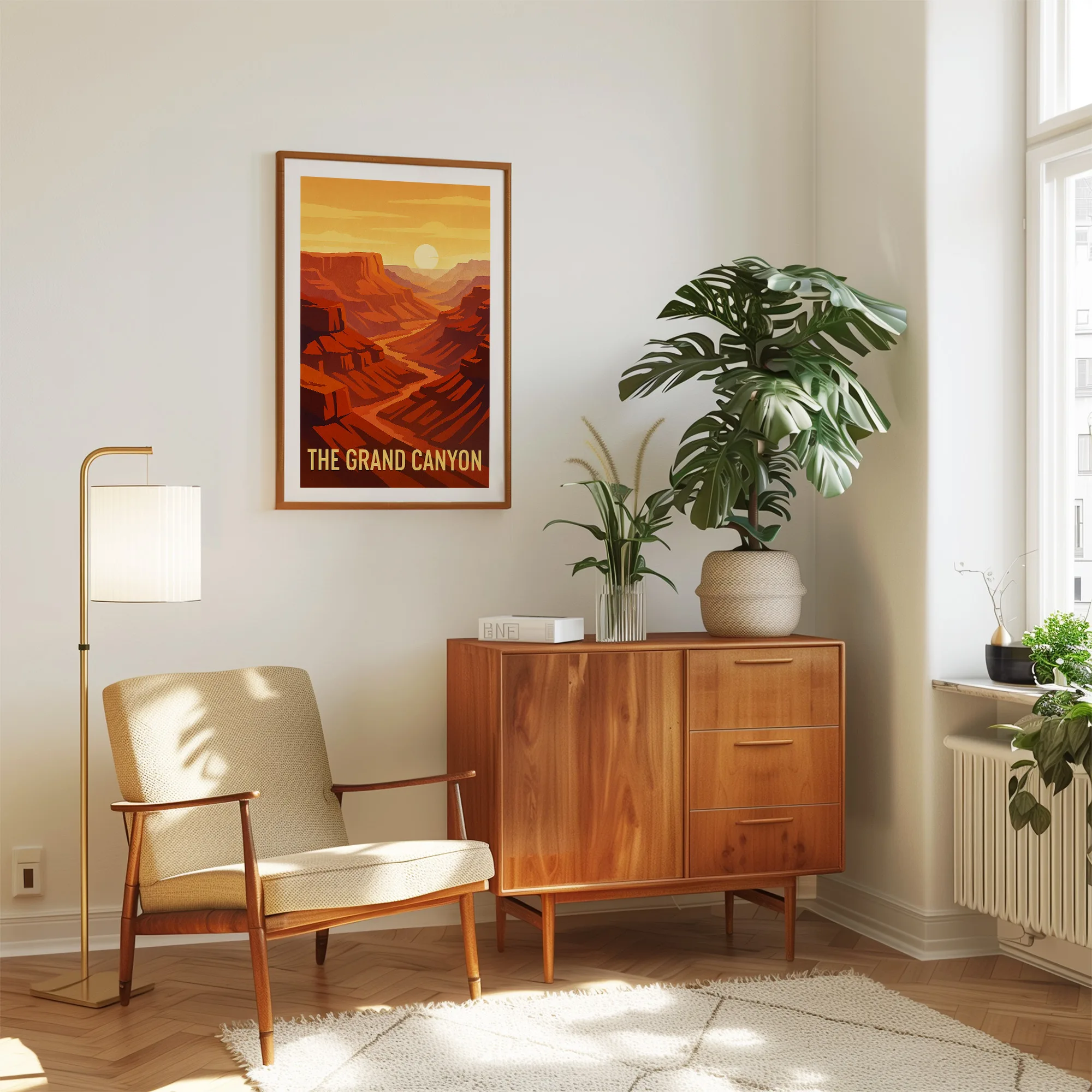 Grand Canyon graphic print