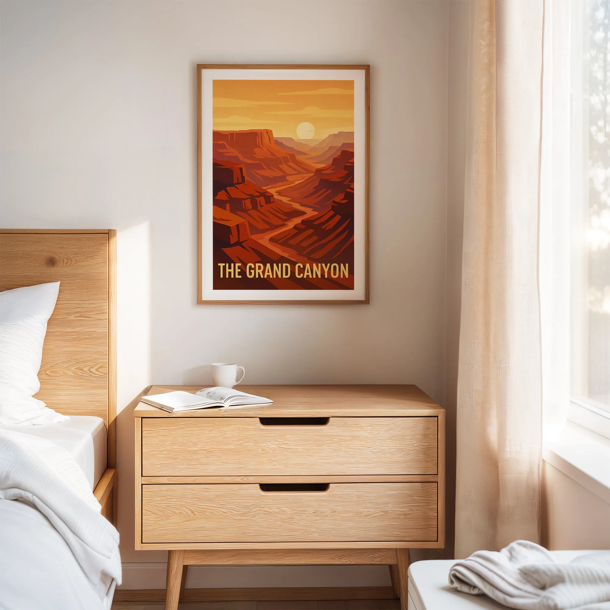 Grand Canyon graphic print