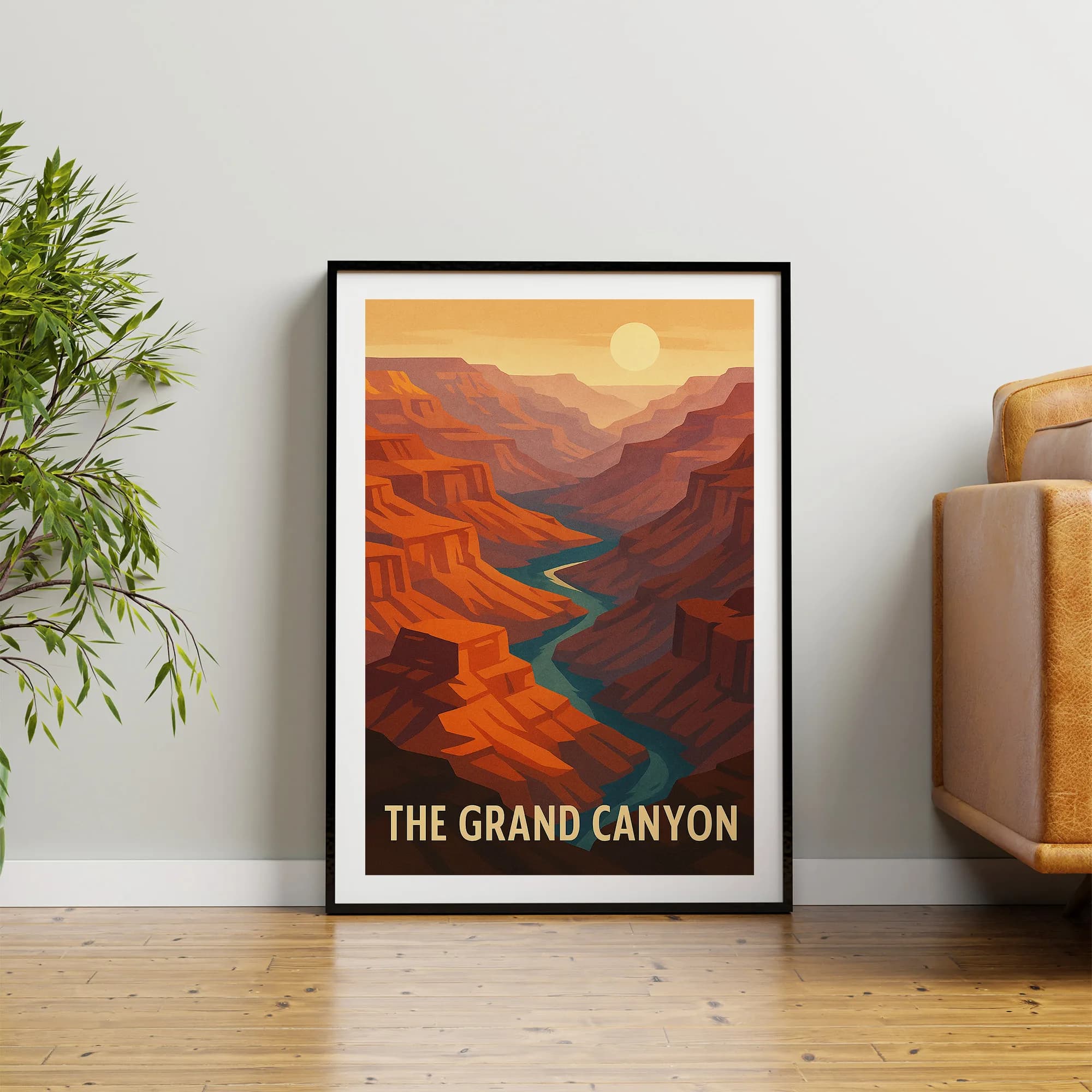 Grand Canyon graphic print