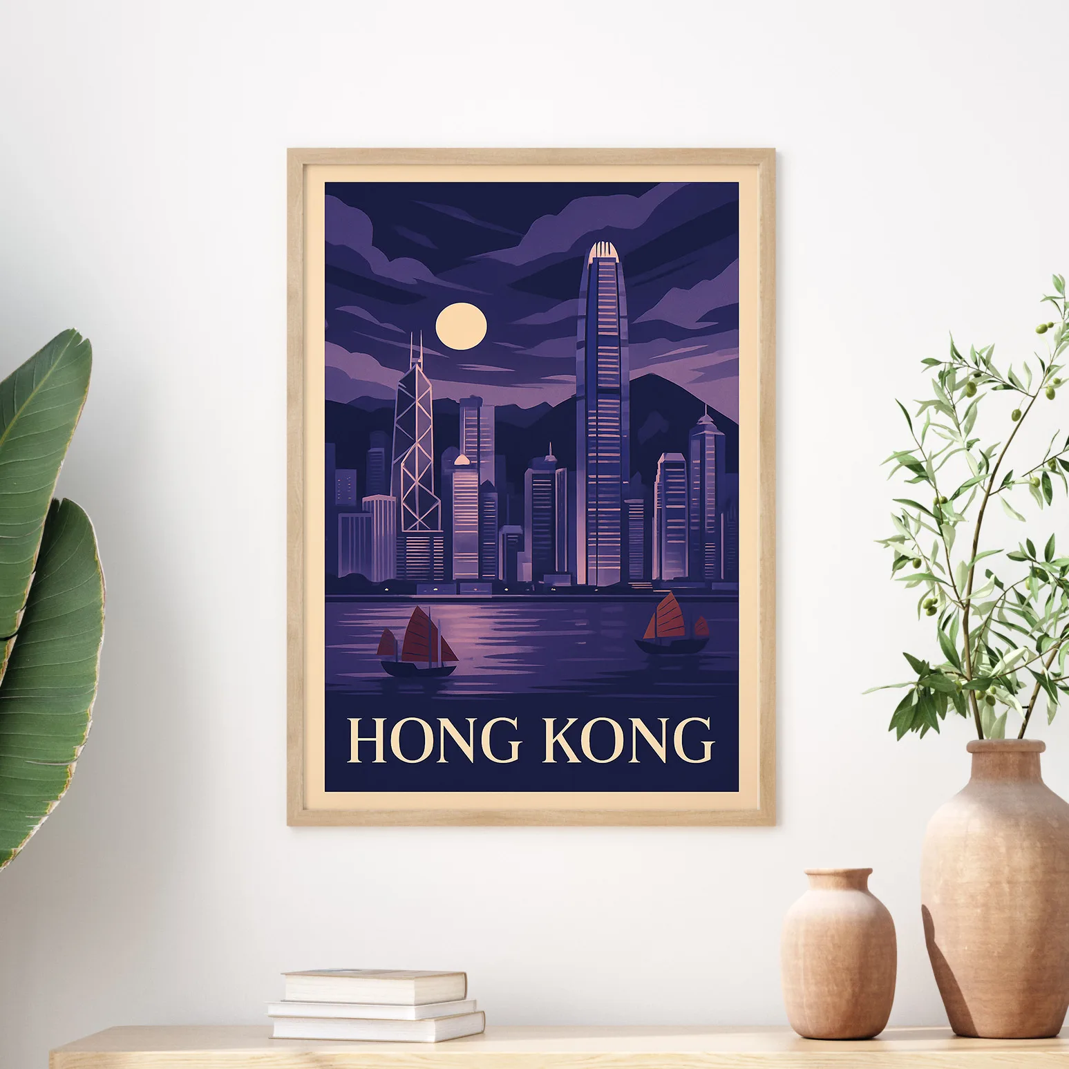 Hong Kong graphic print