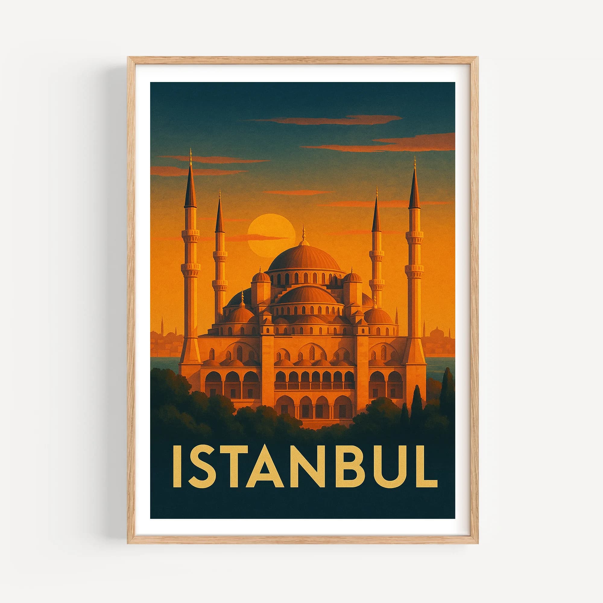 Istanbul graphic print