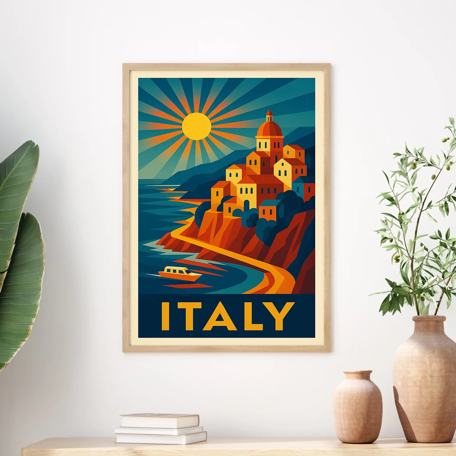 Italy graphic print