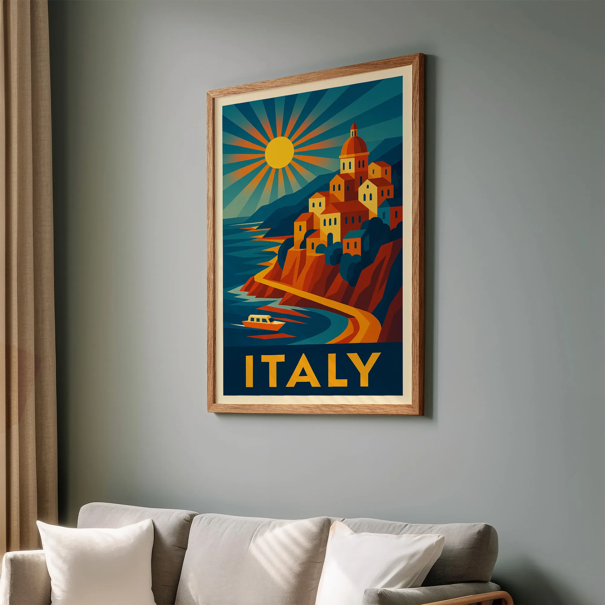 Italy graphic print
