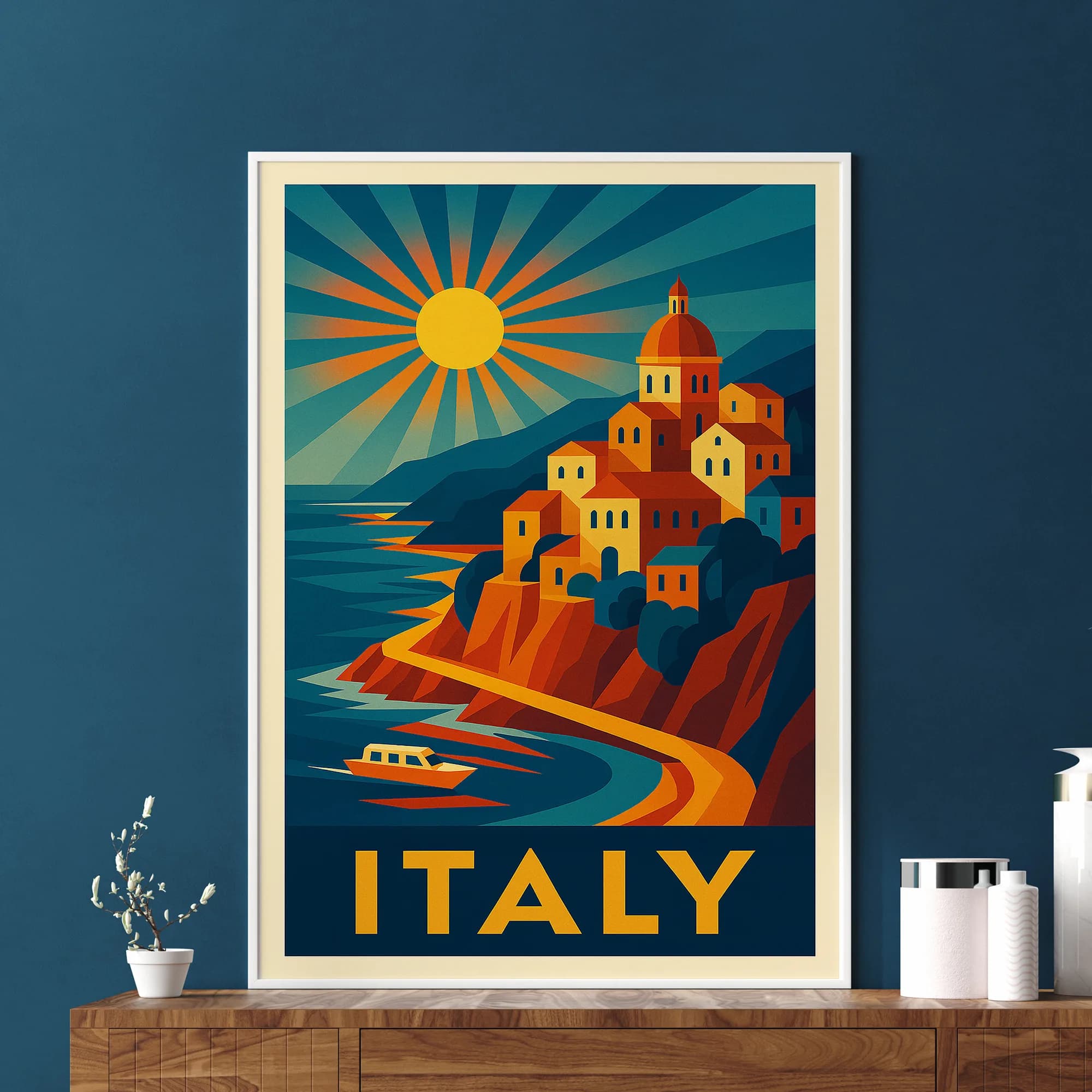 Italy graphic print