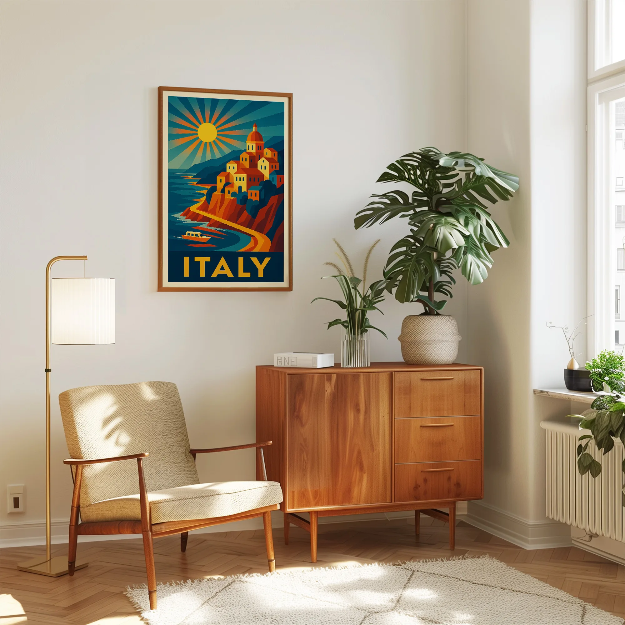 Italy graphic print